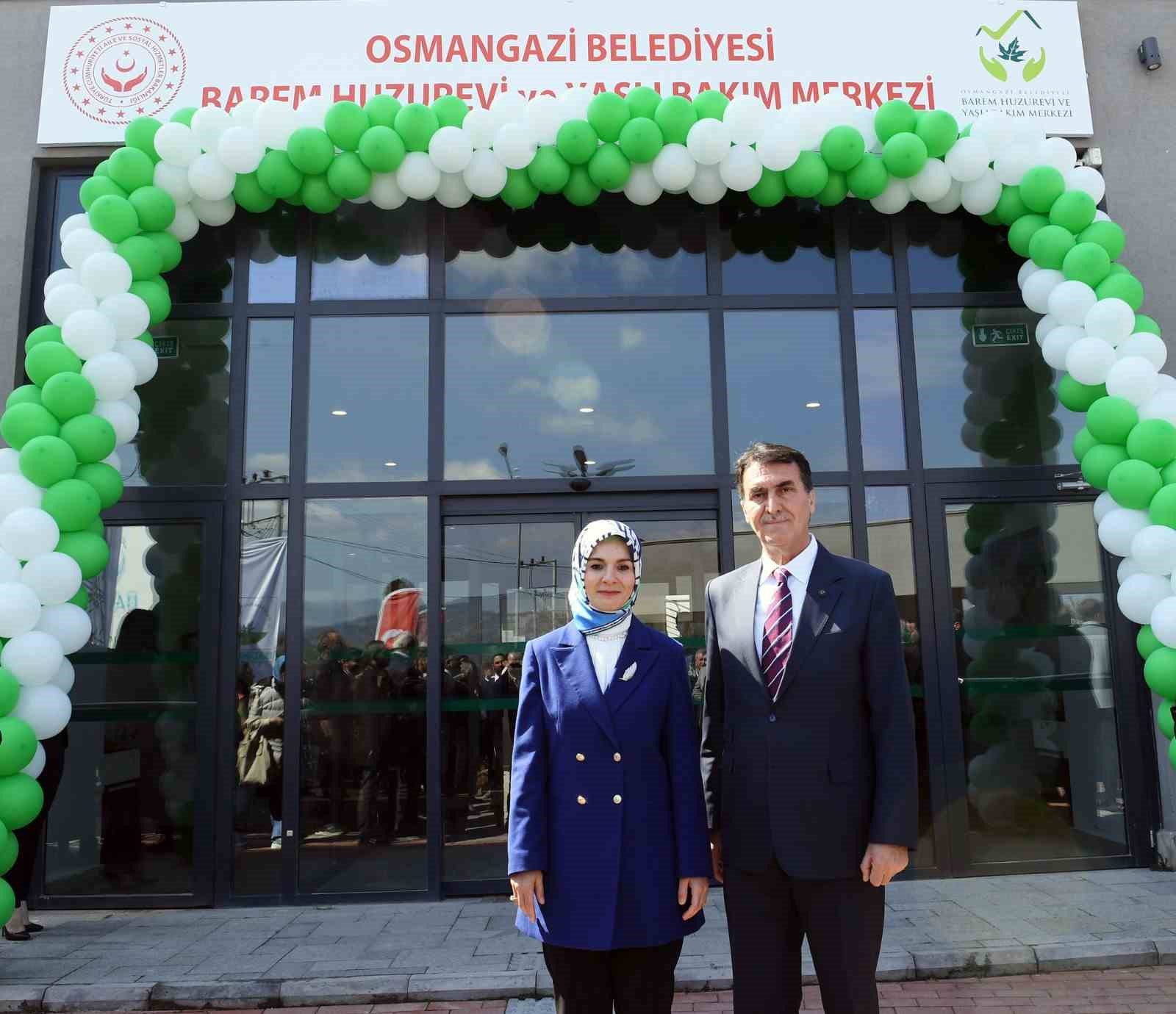 Bakan G&ouml;ktaş&rsquo;ın katılımıyla BAREM Huzurevi ve Alzheimer Bakım Merkezi hizmete a&ccedil;ıldı
