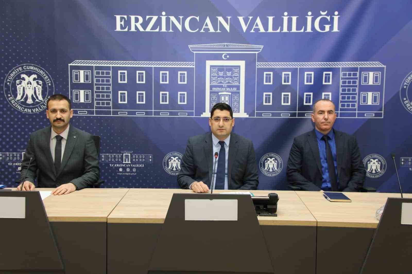 &lsquo;Huzur İ&ccedil;in Erzincan&rsquo; projesinin &uuml;&ccedil;&uuml;nc&uuml; toplantısı yapıldı
