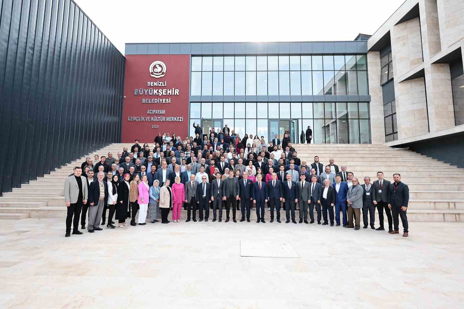 Acıpayam&rsquo;da k&uuml;lt&uuml;r, sanat ve gen&ccedil;liği buluşturacak merkez hizmete a&ccedil;ıldı
