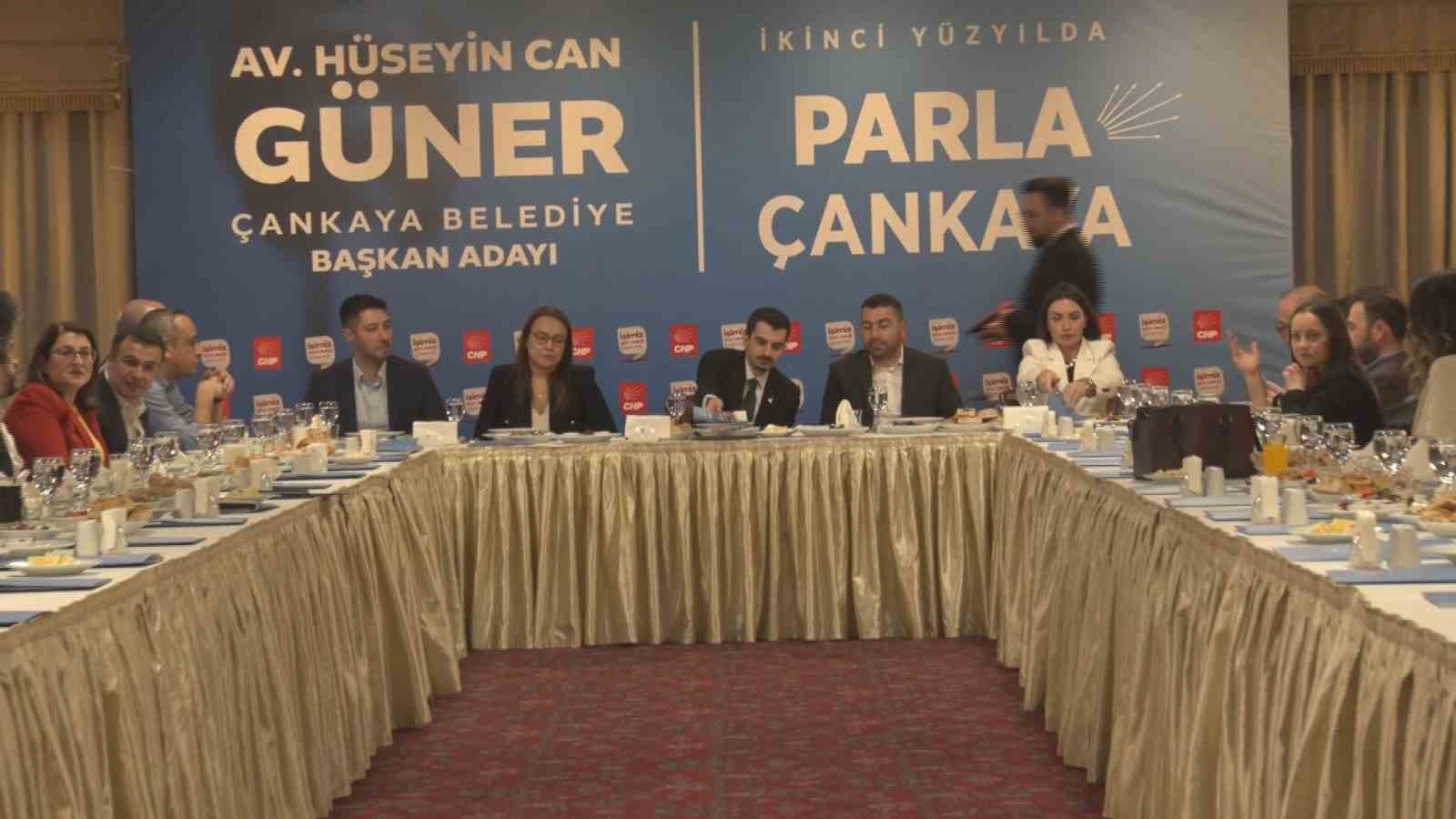 CHP Çankaya Belediye Başkan Adayı Güner’den ‘İkinci Yüzyılın Çankaya’ Projeleri