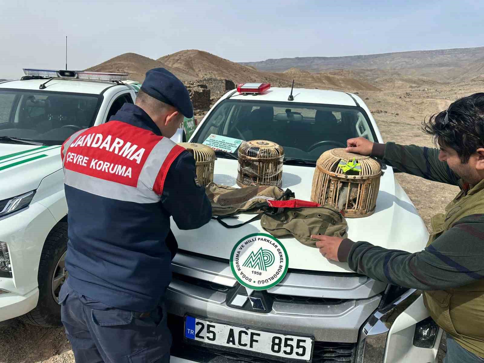 Kars&rsquo;ta ka&ccedil;ak avcılara ceza yağdı

