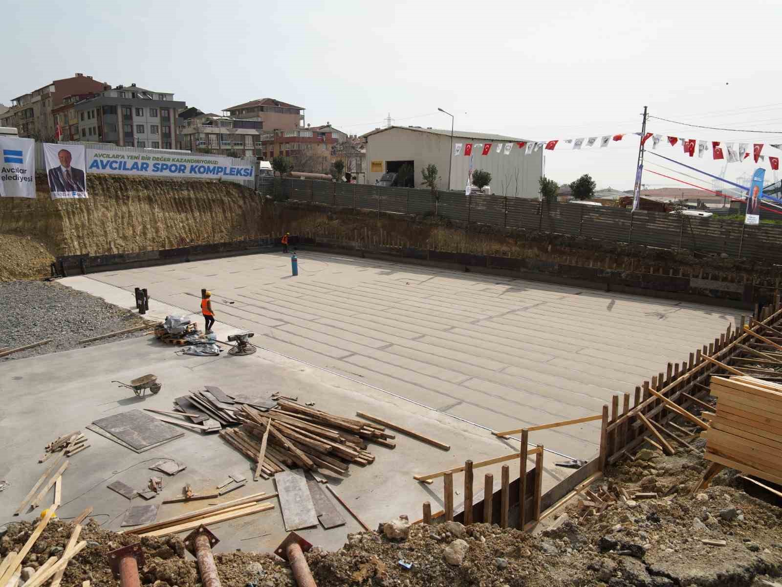 Avcılar&rsquo;da dev tesisin temeli atıldı
