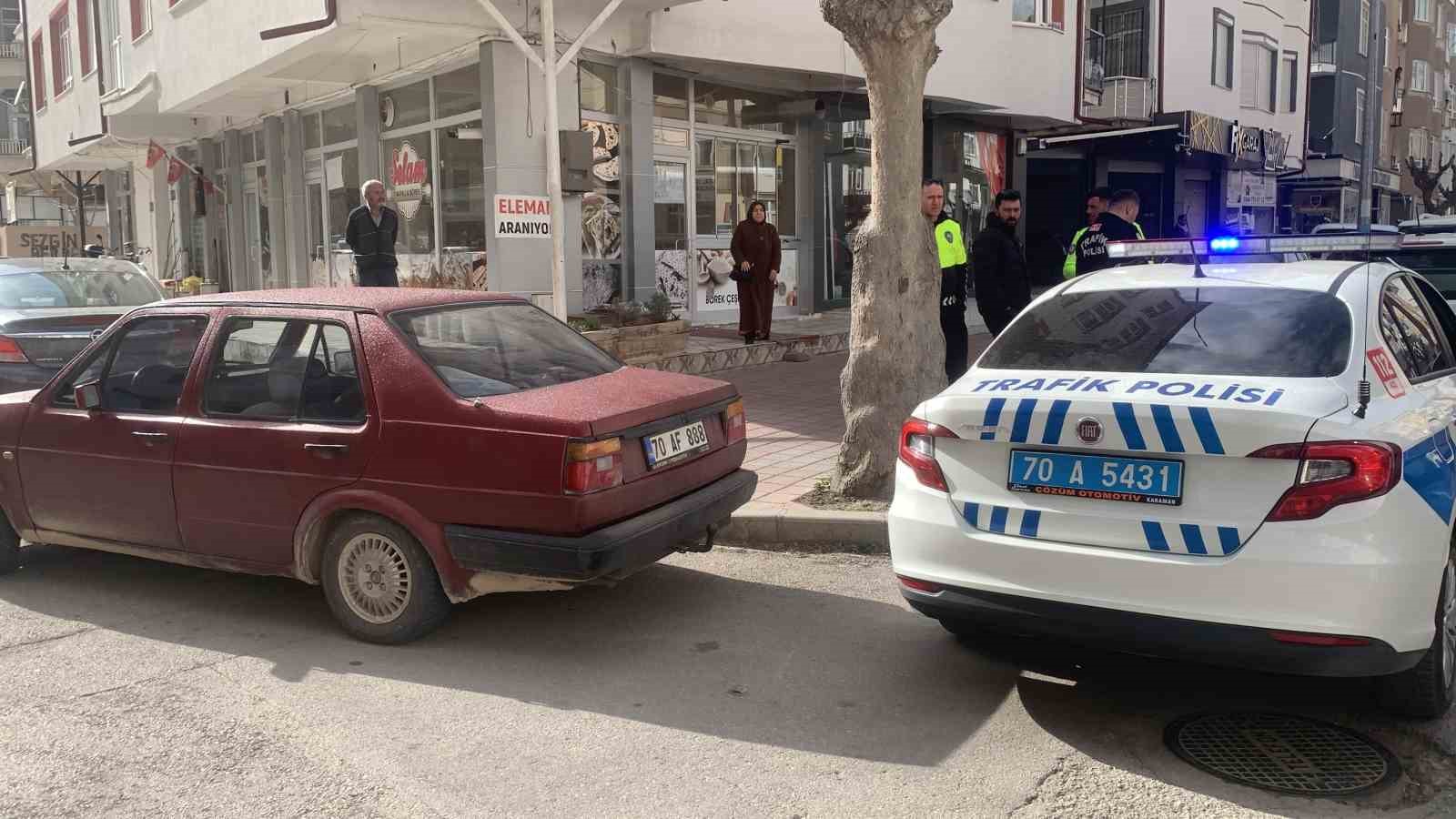 Çocuğun otomobile çarpma anı kameraya yansıdı
