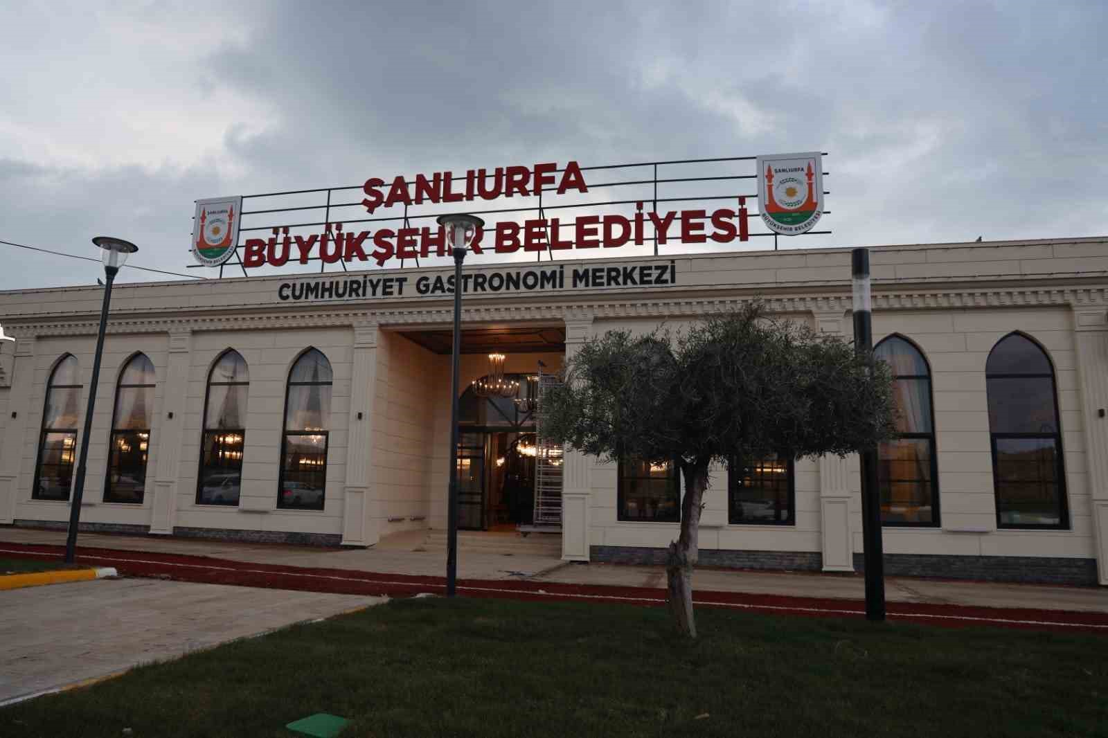 Şanlıurfa&rsquo;da modern bir gastronomi merkezi a&ccedil;ıldı
