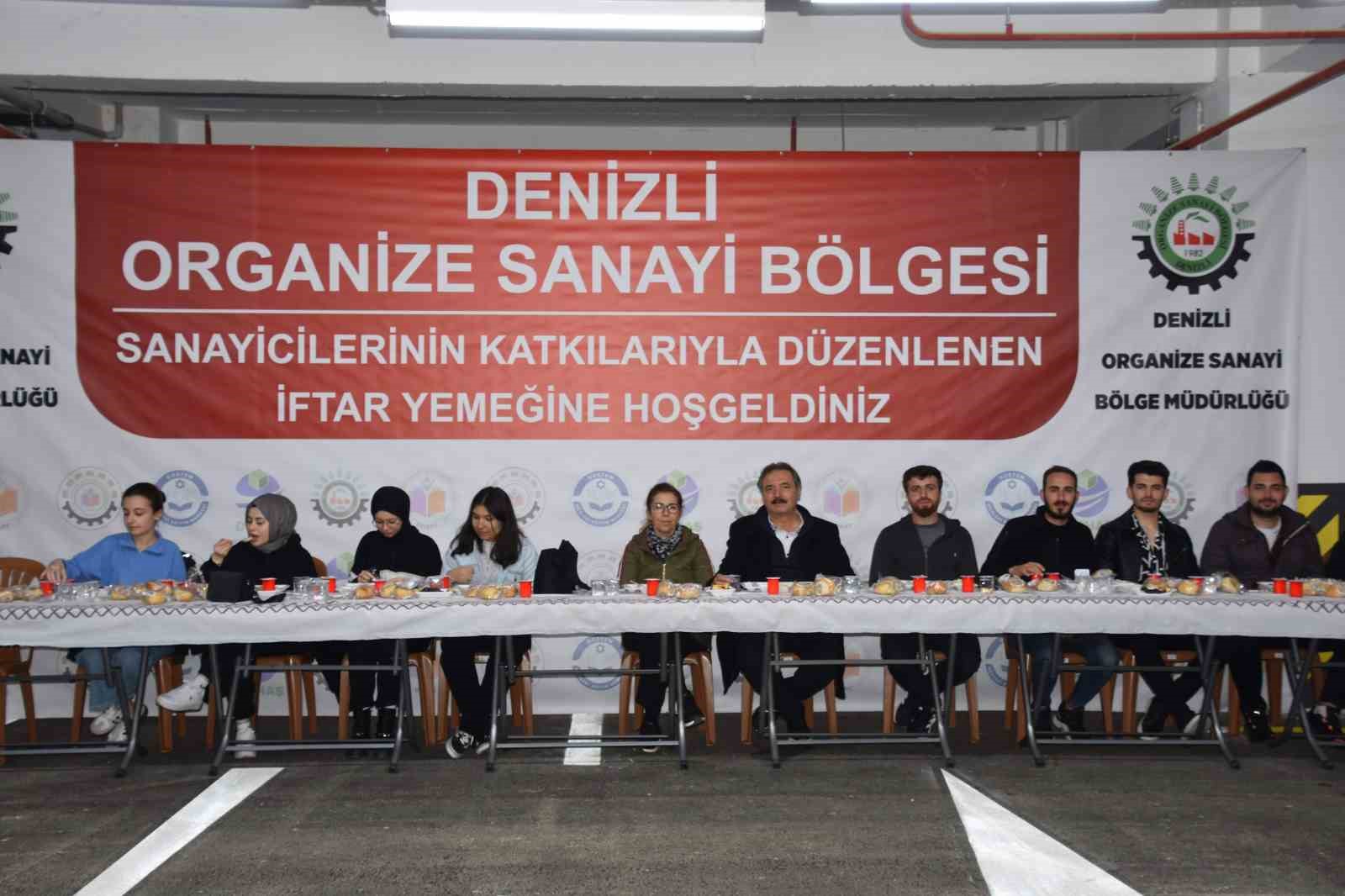 Denizli OSB firmalarından Ramazan boyunca 3 bin kişiye iftar yemeği