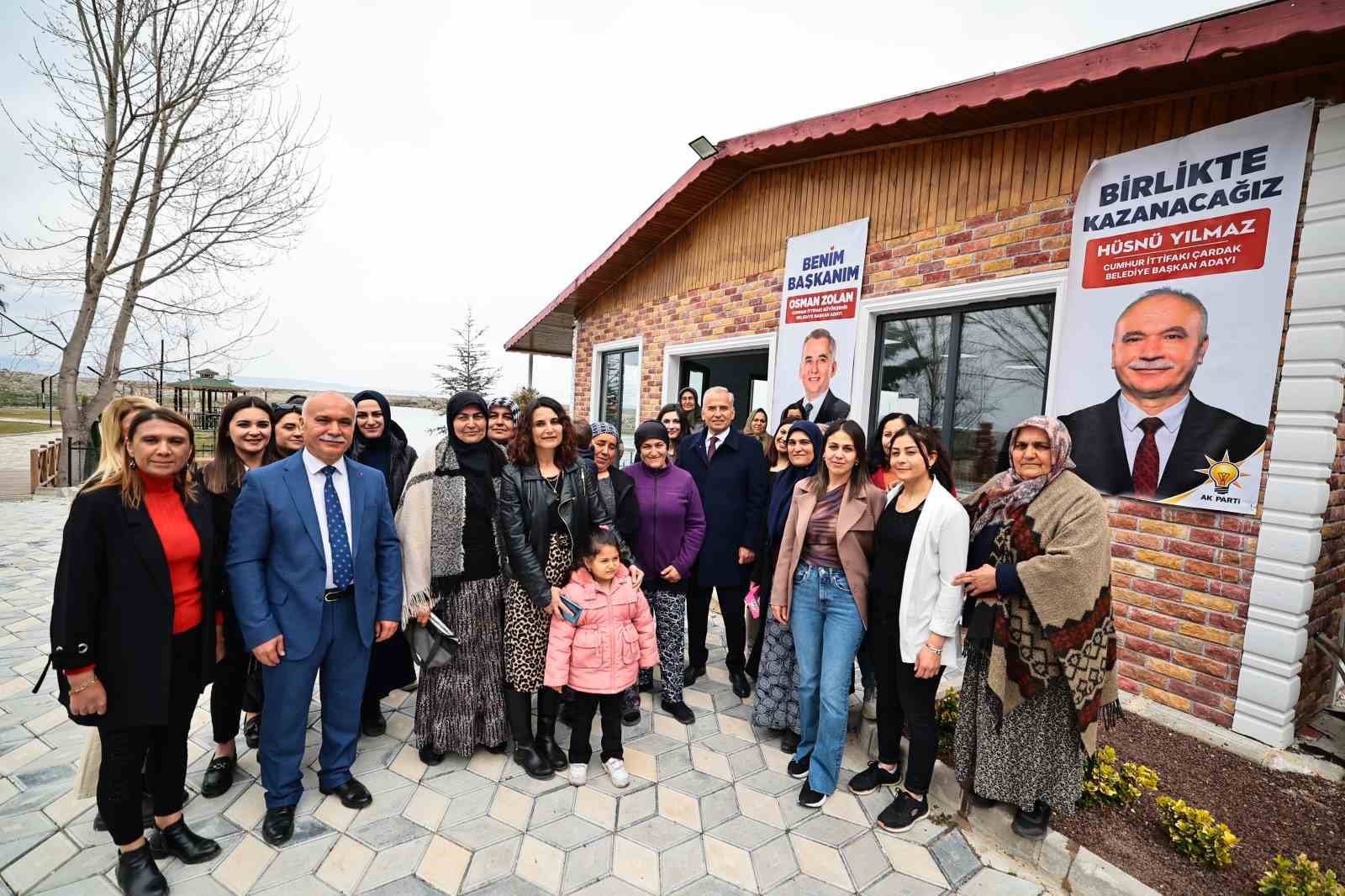 Başkan Zolan; “Çardak’ta hizmet destanları yazmaya devam edeceğiz”
