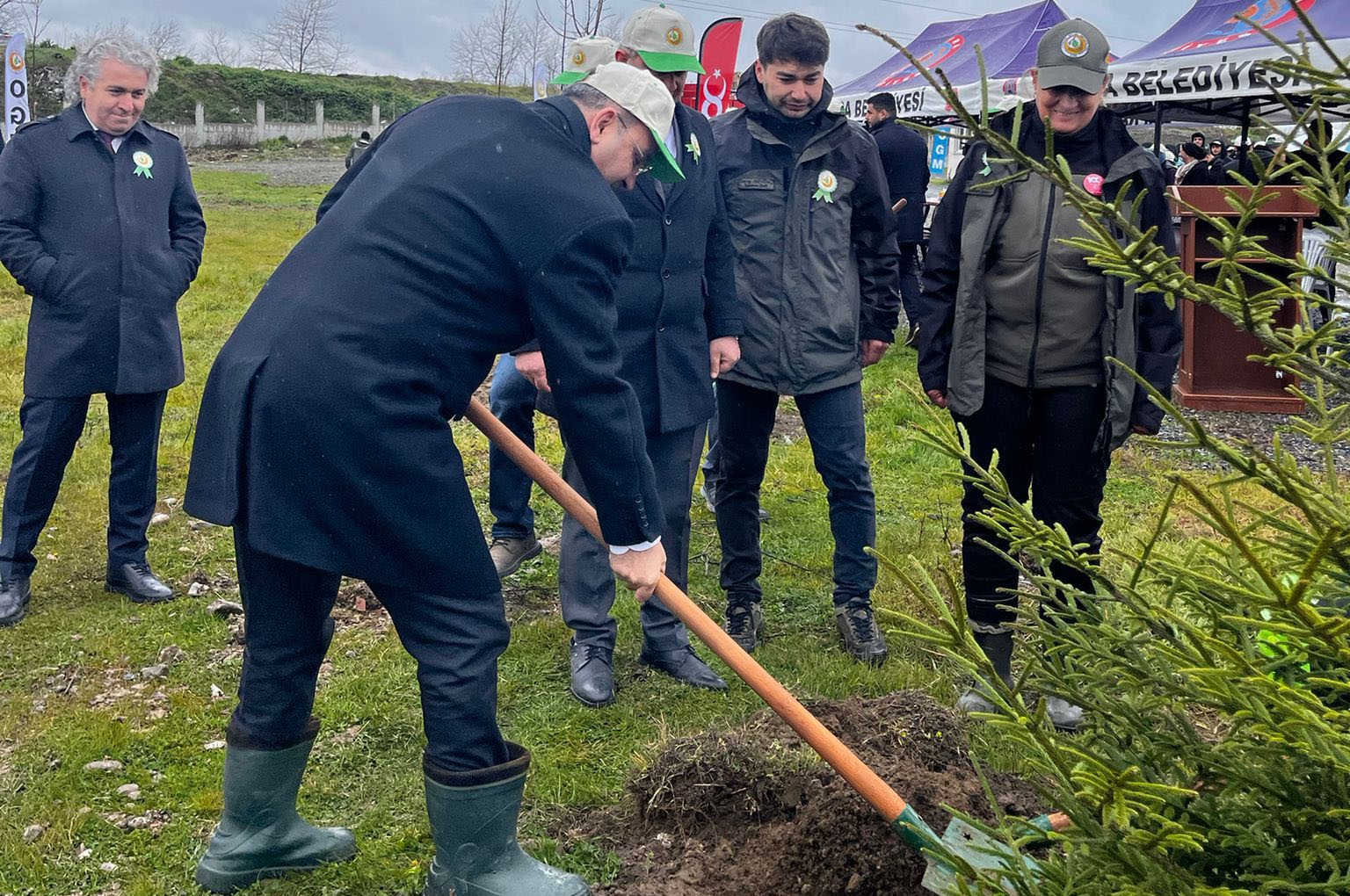 Bafra&rsquo;da &ldquo;K&uuml;llerinden Doğan Ormanlar&rdquo; etkinliği
