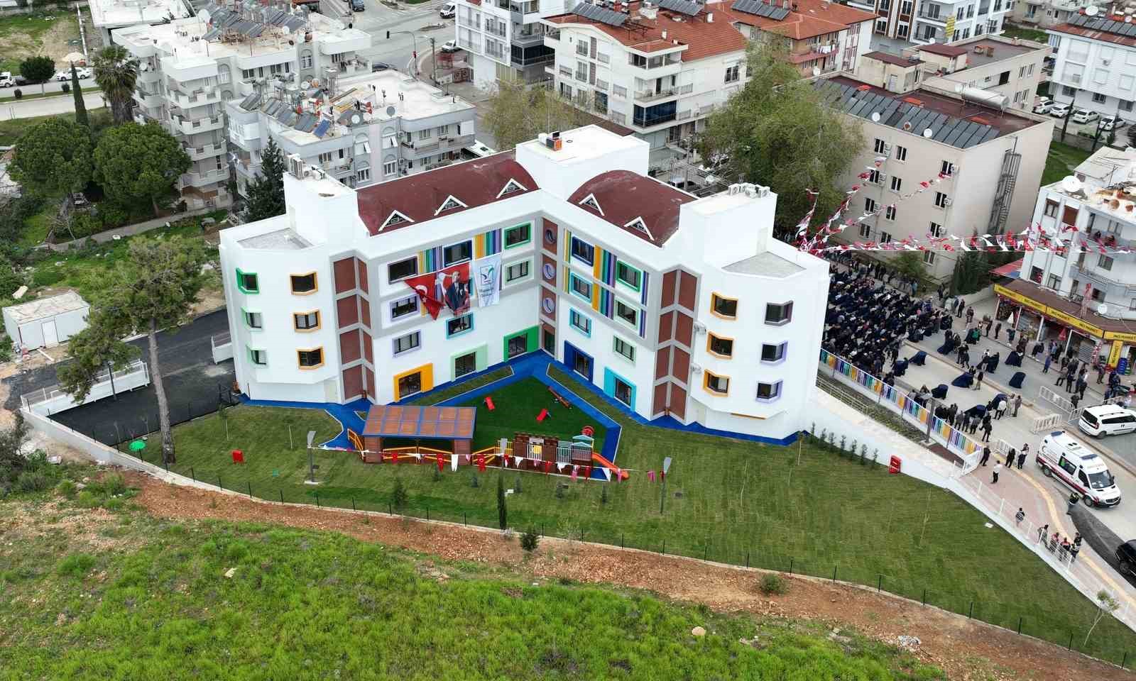 Manavgat Belediyesi T&uuml;rkan S&ouml;zen Kreşi a&ccedil;ıldı
