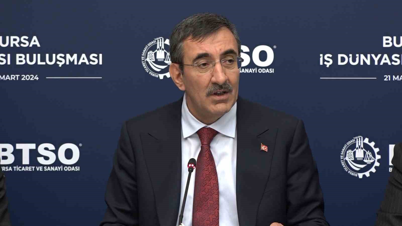 Cumhurbaşkanı Yardımcısı Yılmaz: "2026 yılında tek haneli enflasyona yeniden ulaşacağız"
