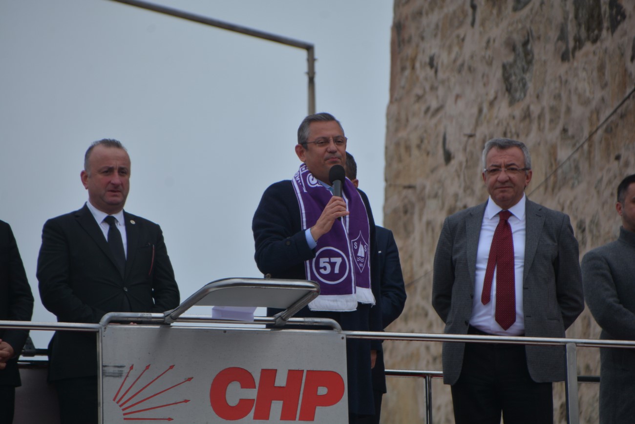 CHP Genel Başkanı Özgür Özel, Sinop’ta
