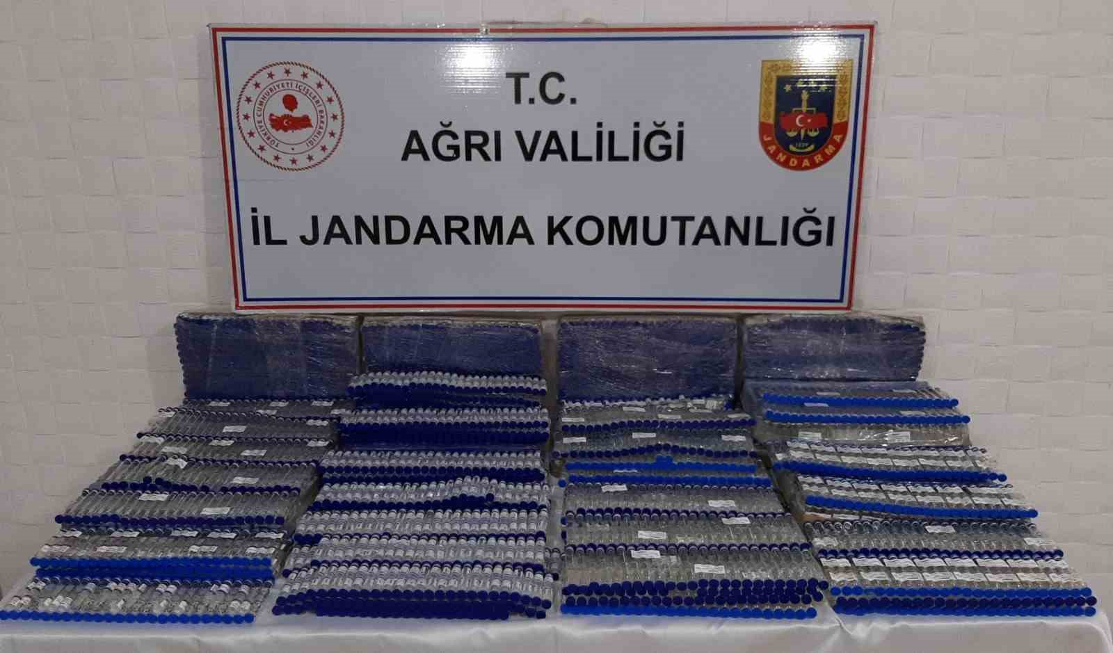 Ağrı’da tıbbi ilaç kaçakçılarına 27 milyonluk darbe
