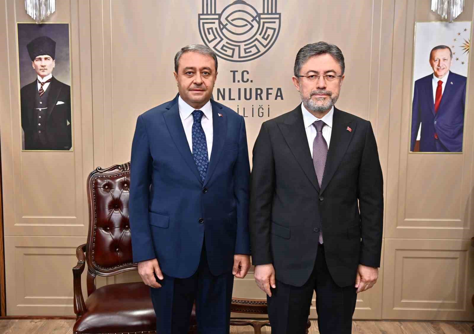 Tarım ve Orman Bakanı İbrahim Yumaklı Şanlıurfa&rsquo;da
