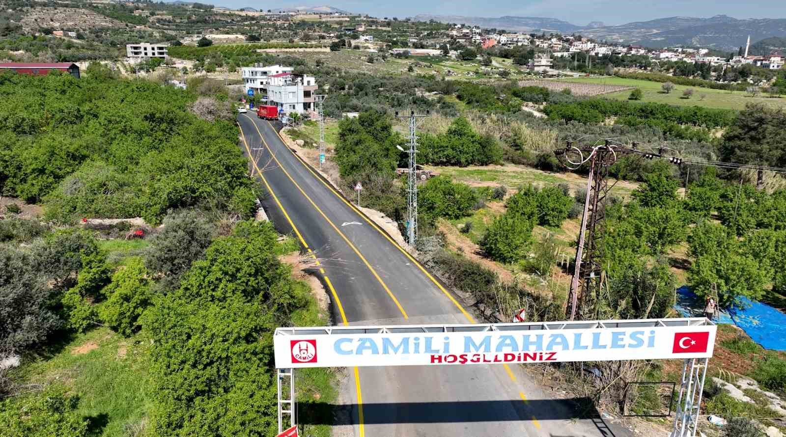 Toroslar’daki yol çalışmaları tamamlandı