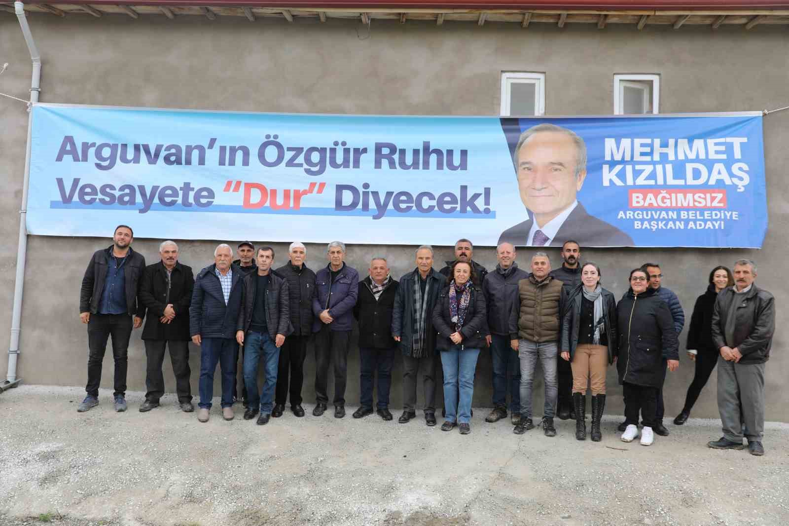 Arguvan köylerinde Kızıldaş’a yoğun ilgi