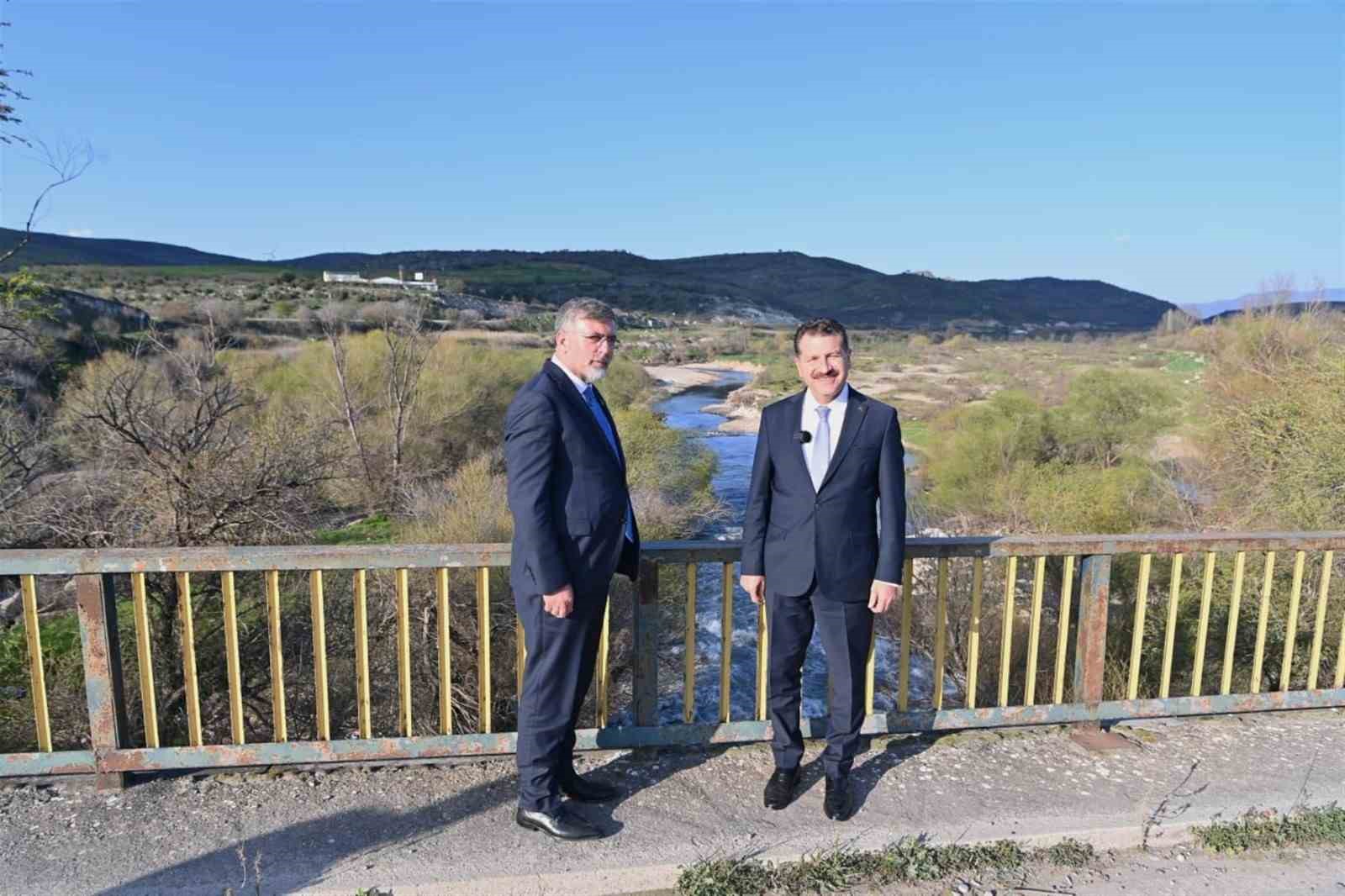 Başkan Yılmaz, Simav çayı için düğmeye bastı