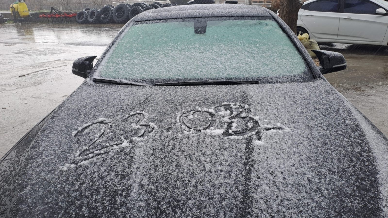 Diyarbakır’ın bazı ilçelerinde kar yağışı etkili oldu