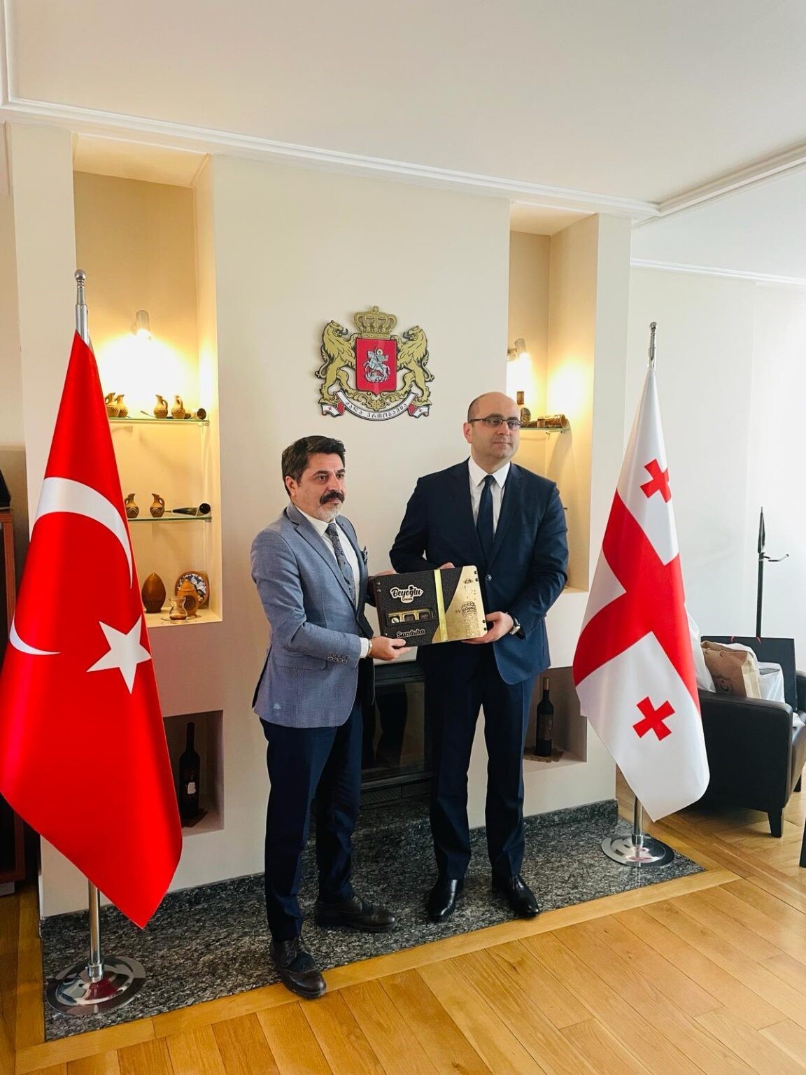 SANKON&rsquo;dan G&uuml;rcistan Cumhuriyeti İstanbul Başkonsolosluğu&rsquo;na ziyaret
