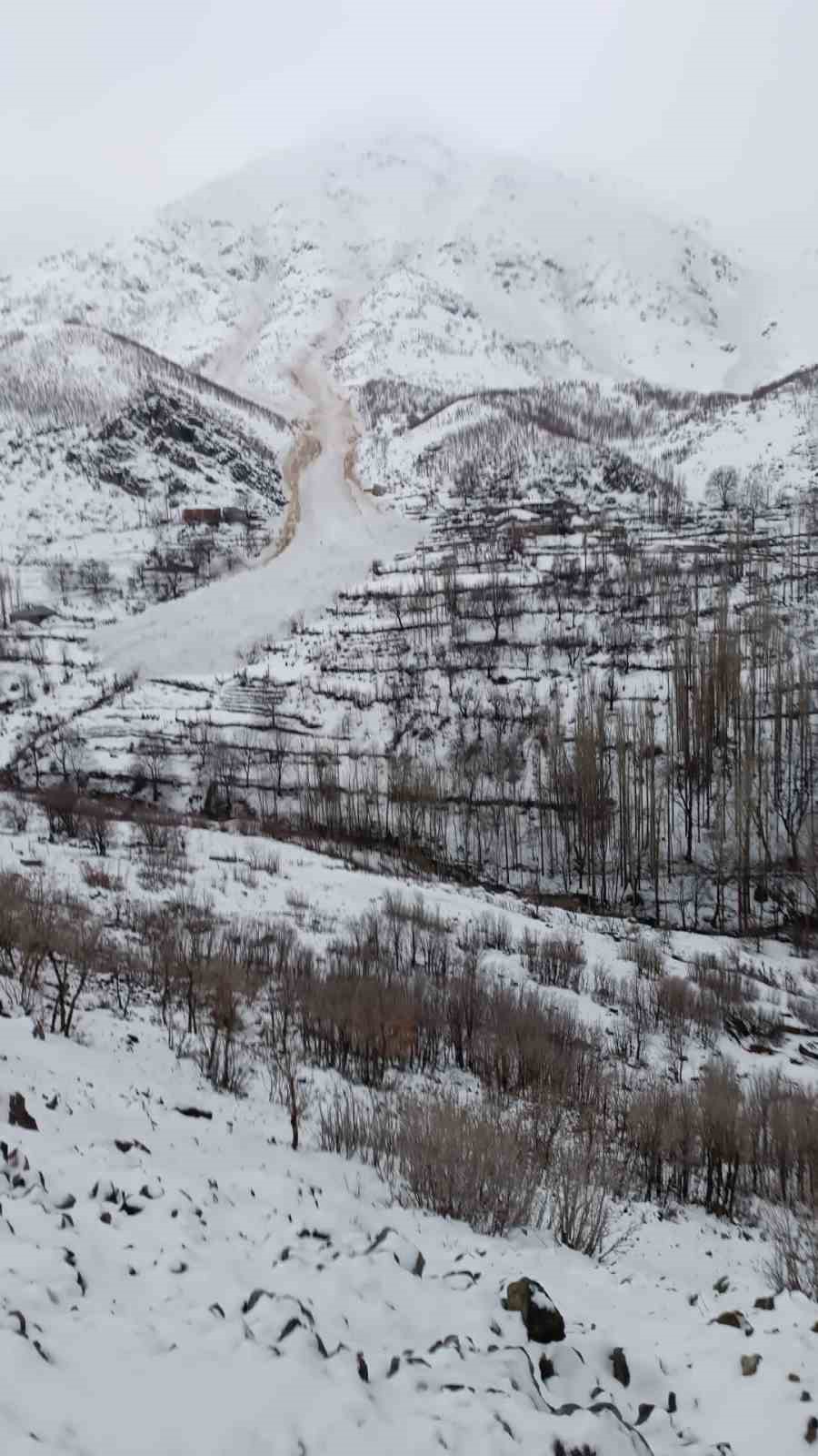 Y&uuml;ksekova&rsquo;da &ccedil;ığ d&uuml;şt&uuml;, k&ouml;y&uuml;n şehirle ulaşımı kesildi
