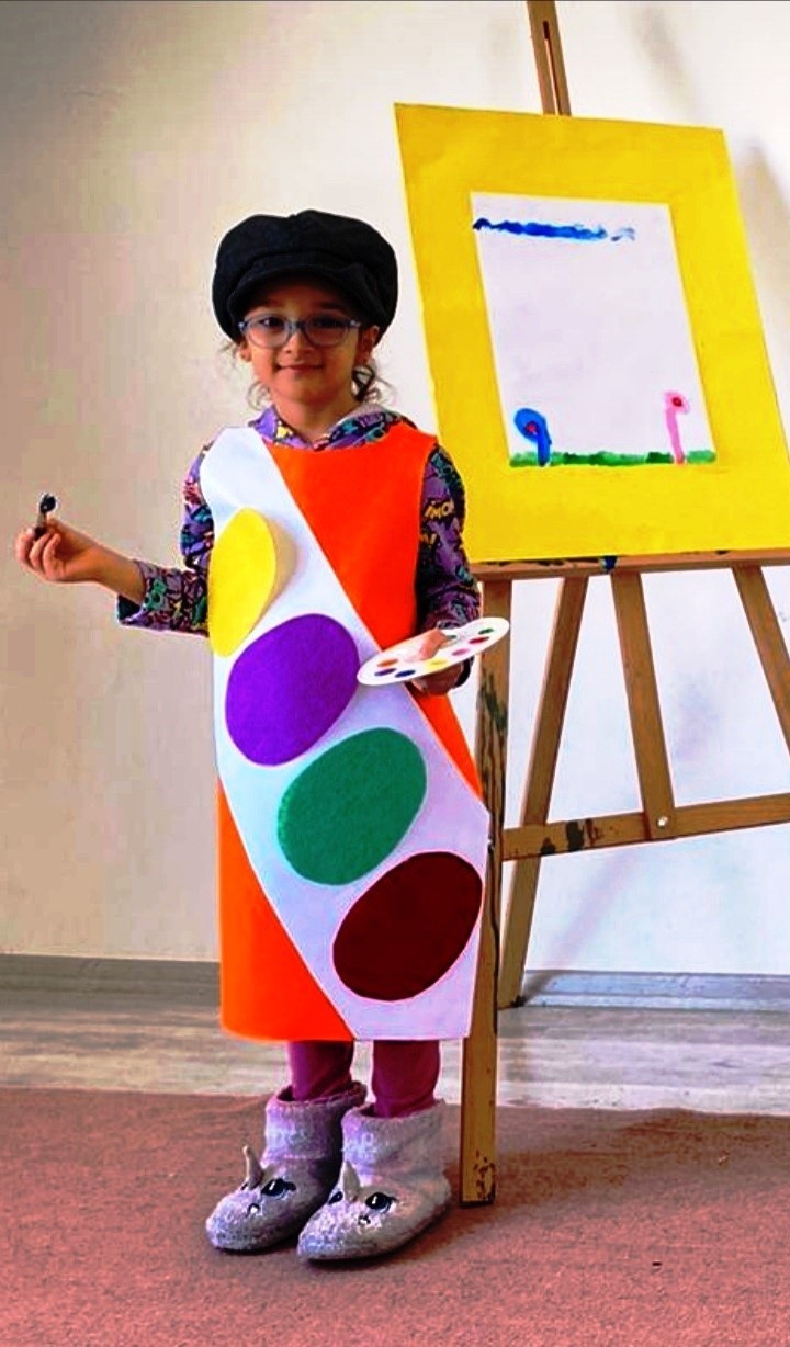 K&uuml;&ccedil;&uuml;k Ressam Berra Karen&rsquo;den 1. Kişisel Resim Sergisi
