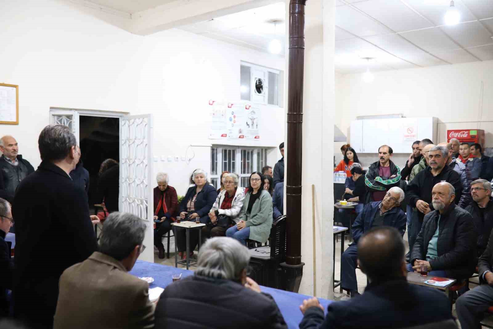 Efeler Belediye Başkan Adayı Yetişkin, iftardan sahura kadar ziyaret programını sürdürüyor