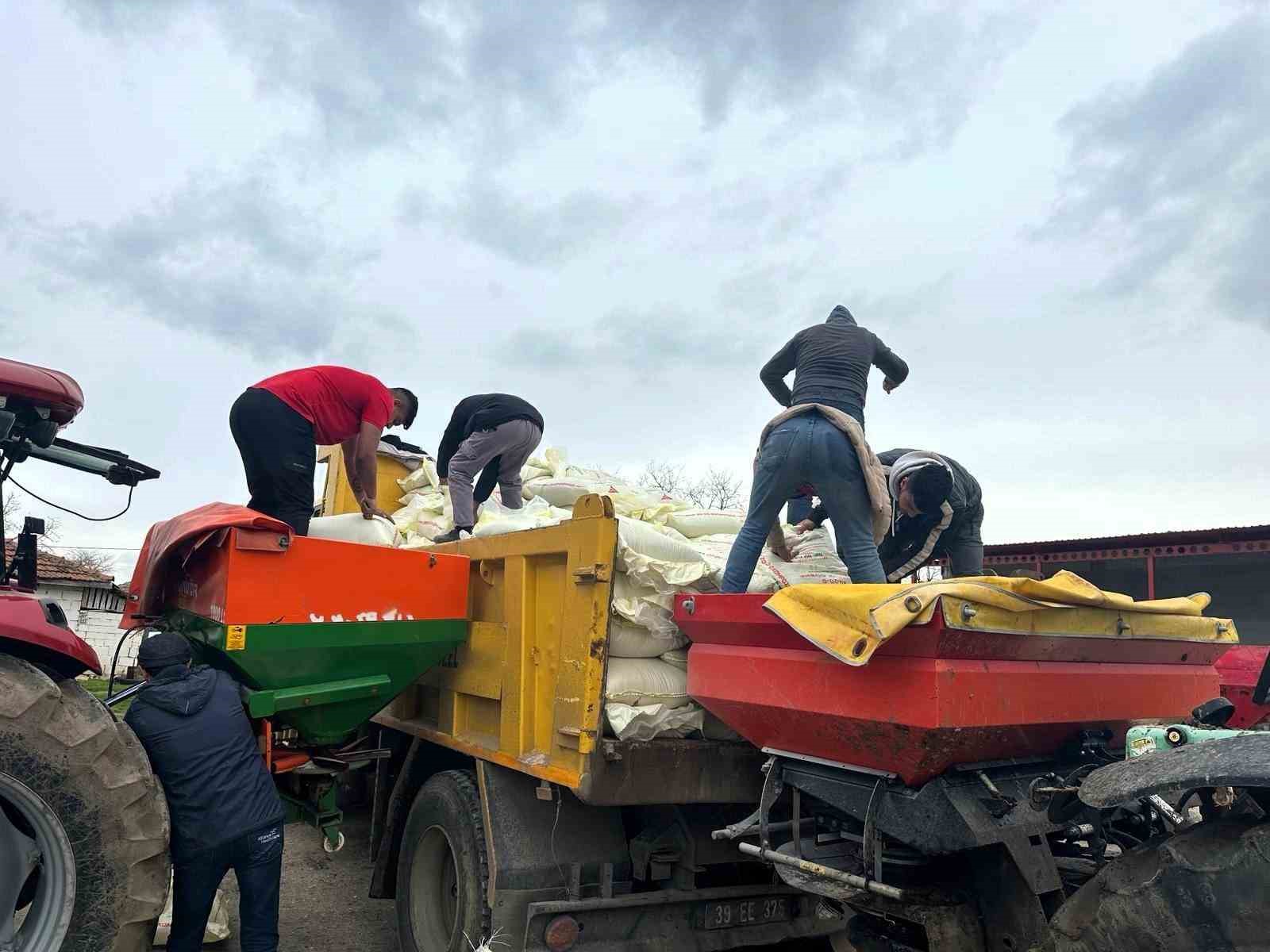 Kırklareli&rsquo;nde meralar g&uuml;breleniyor
