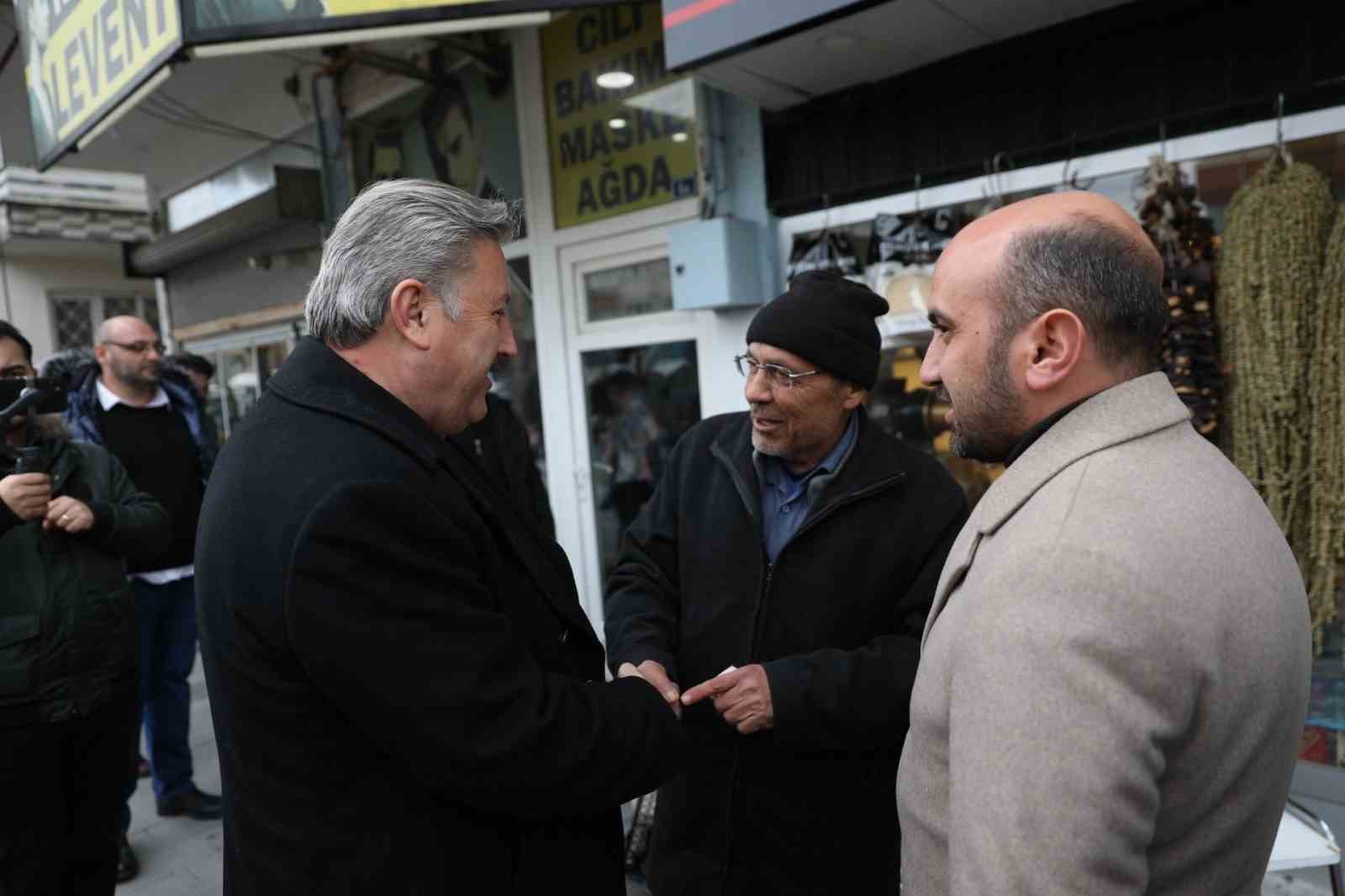 Esnaftan Başkan Palancıoğlu’na yoğun ilgi