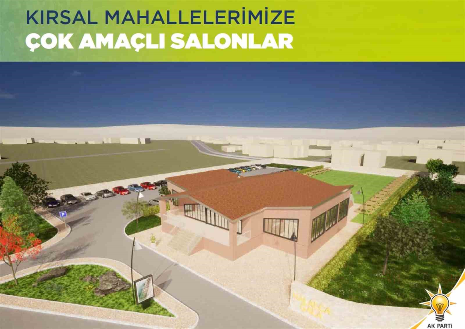 Balıkesir Büyükşehir’den kırsal mahallelere çok amaçlı salon