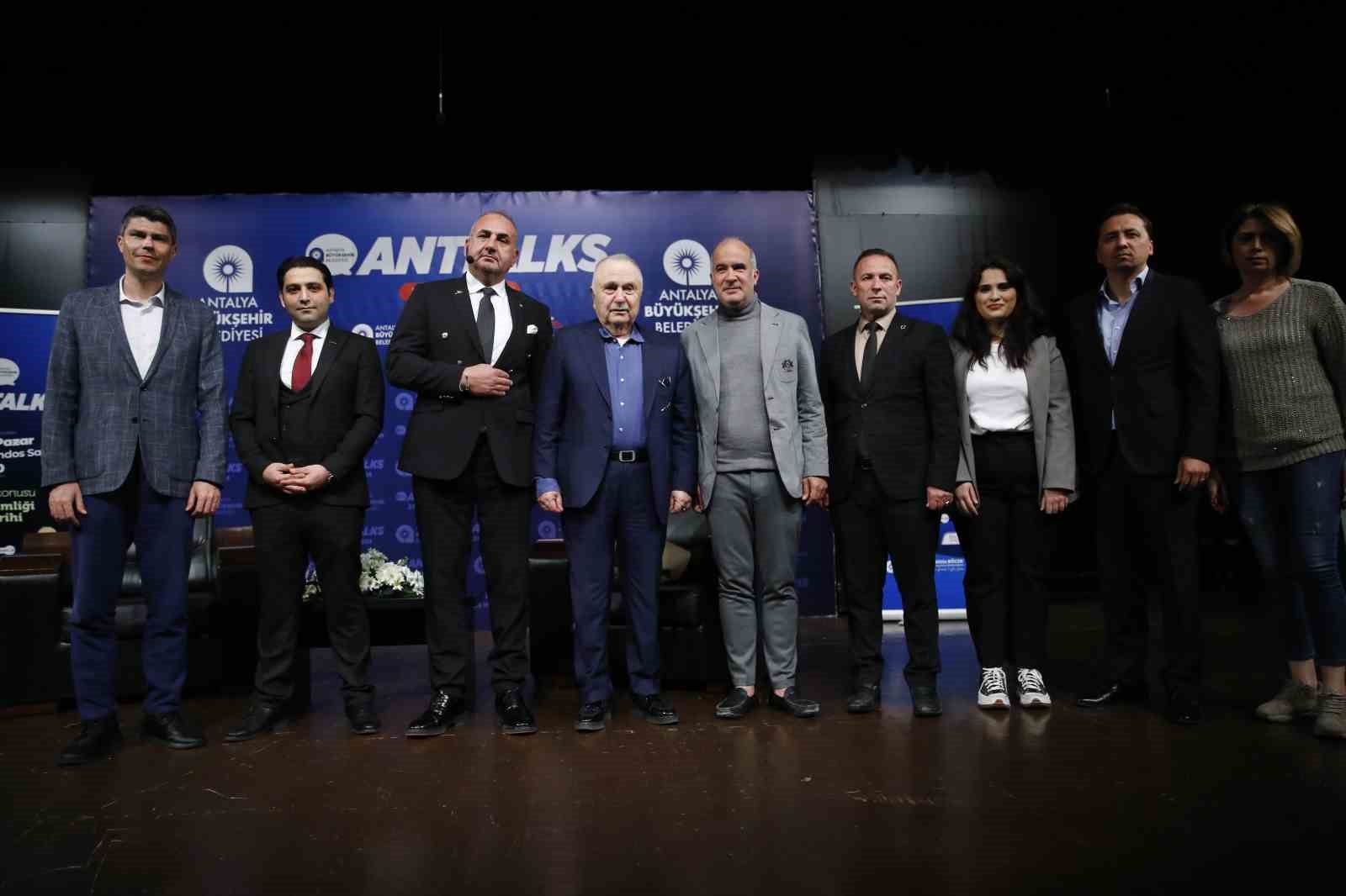 Anttalks&rsquo;ın konuğu Bedrettin Dalan oldu
