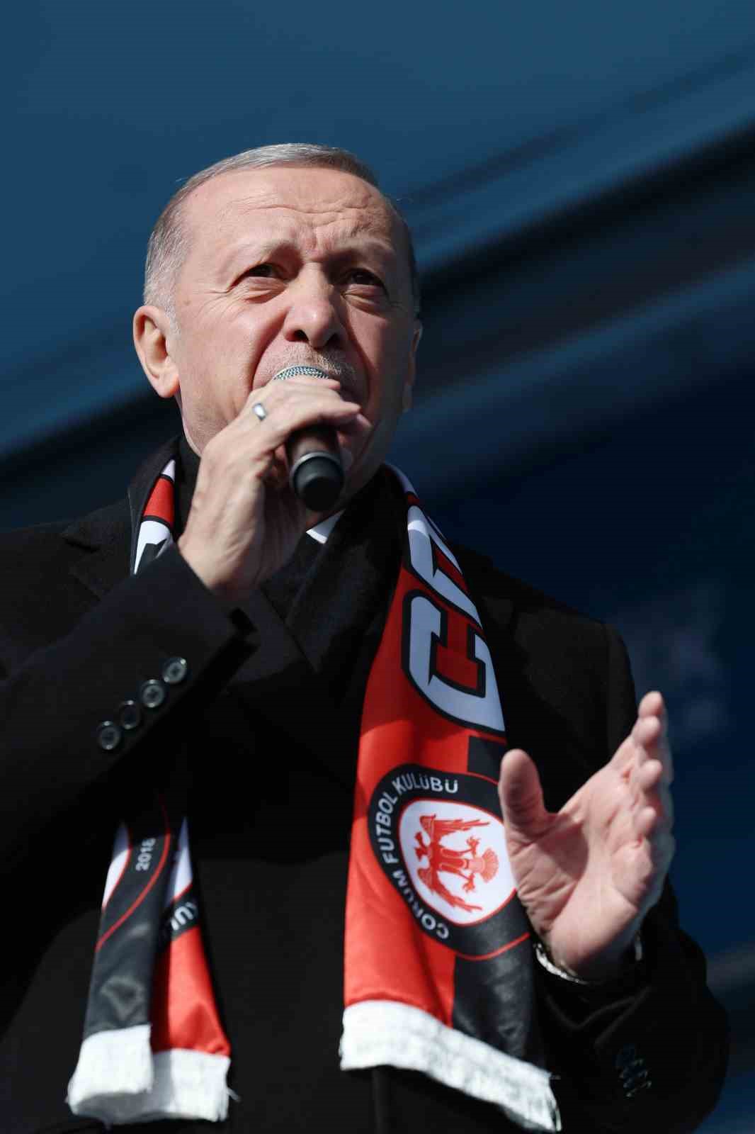 Cumhurbaşkanı Recep Tayyip Erdoğan:
