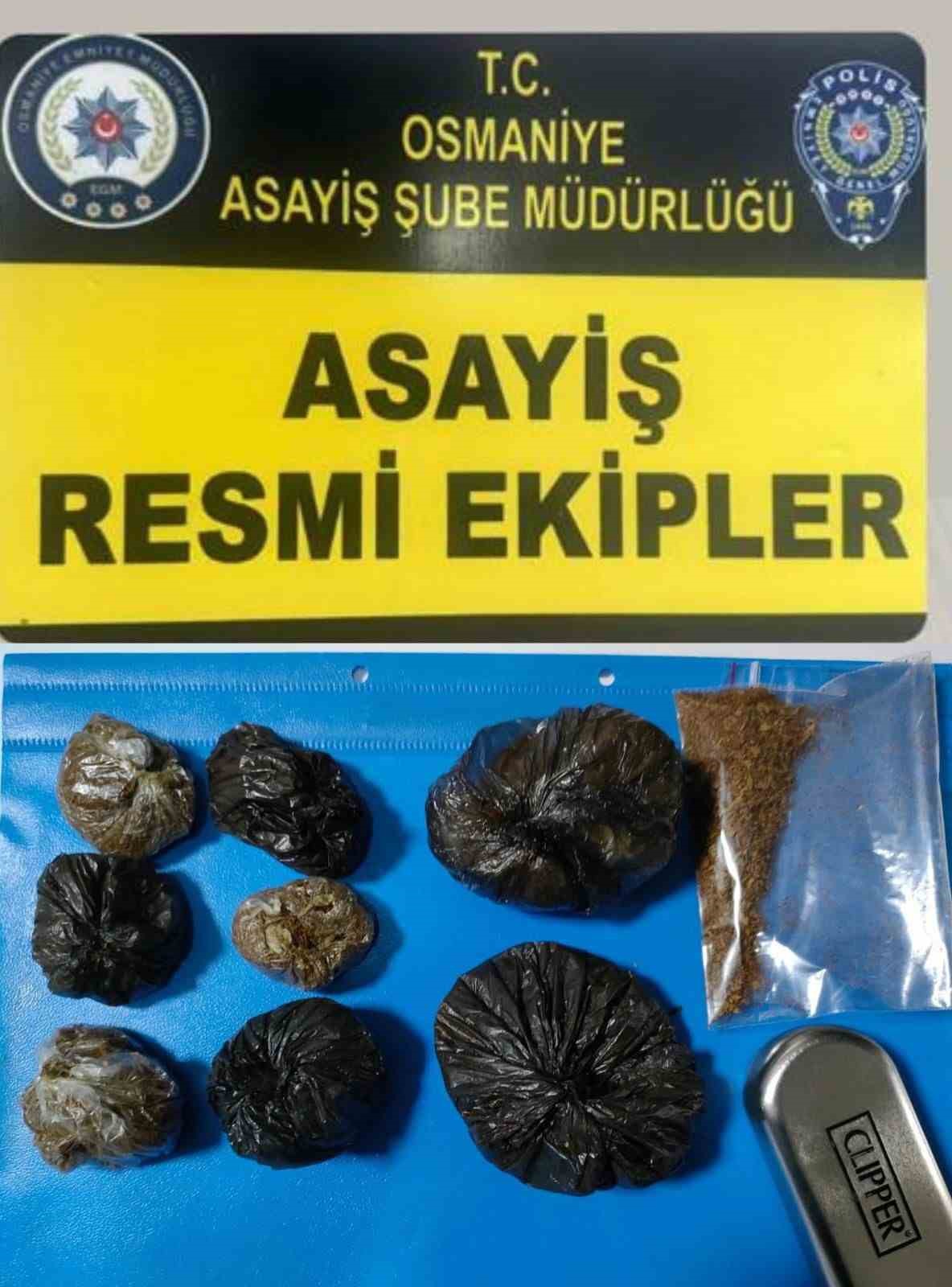 Osmaniye’de asayiş uygulamalarında yakalanan 79 kişiden 12’si tutuklandı