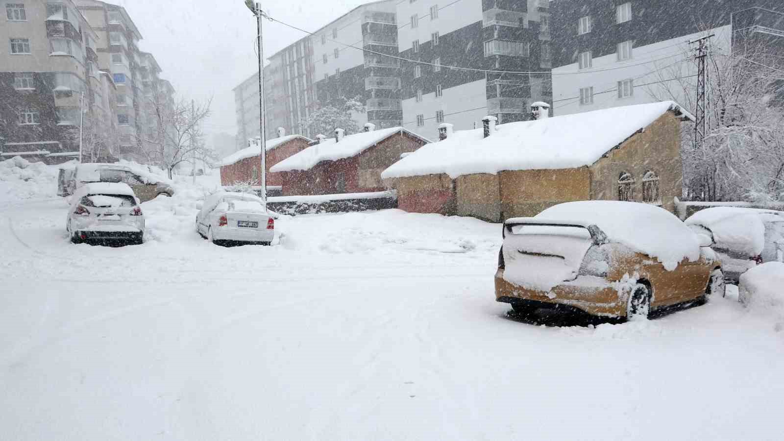 Bitlis’te 75 köy yolu ulaşıma kapandı, okullar 1 gün tatil edildi