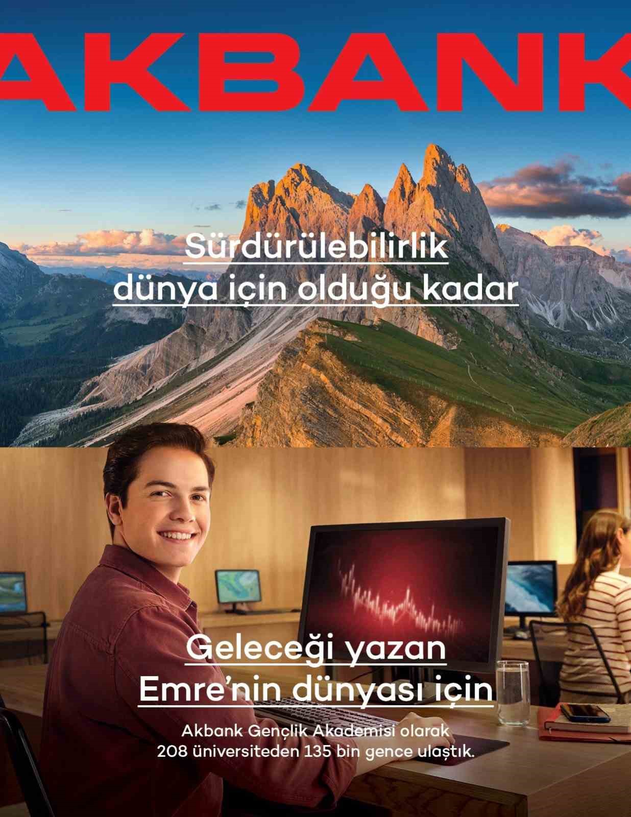 Akbank, s&uuml;rd&uuml;r&uuml;lebilirlik odaklı yeni reklam filmini yayınladı

