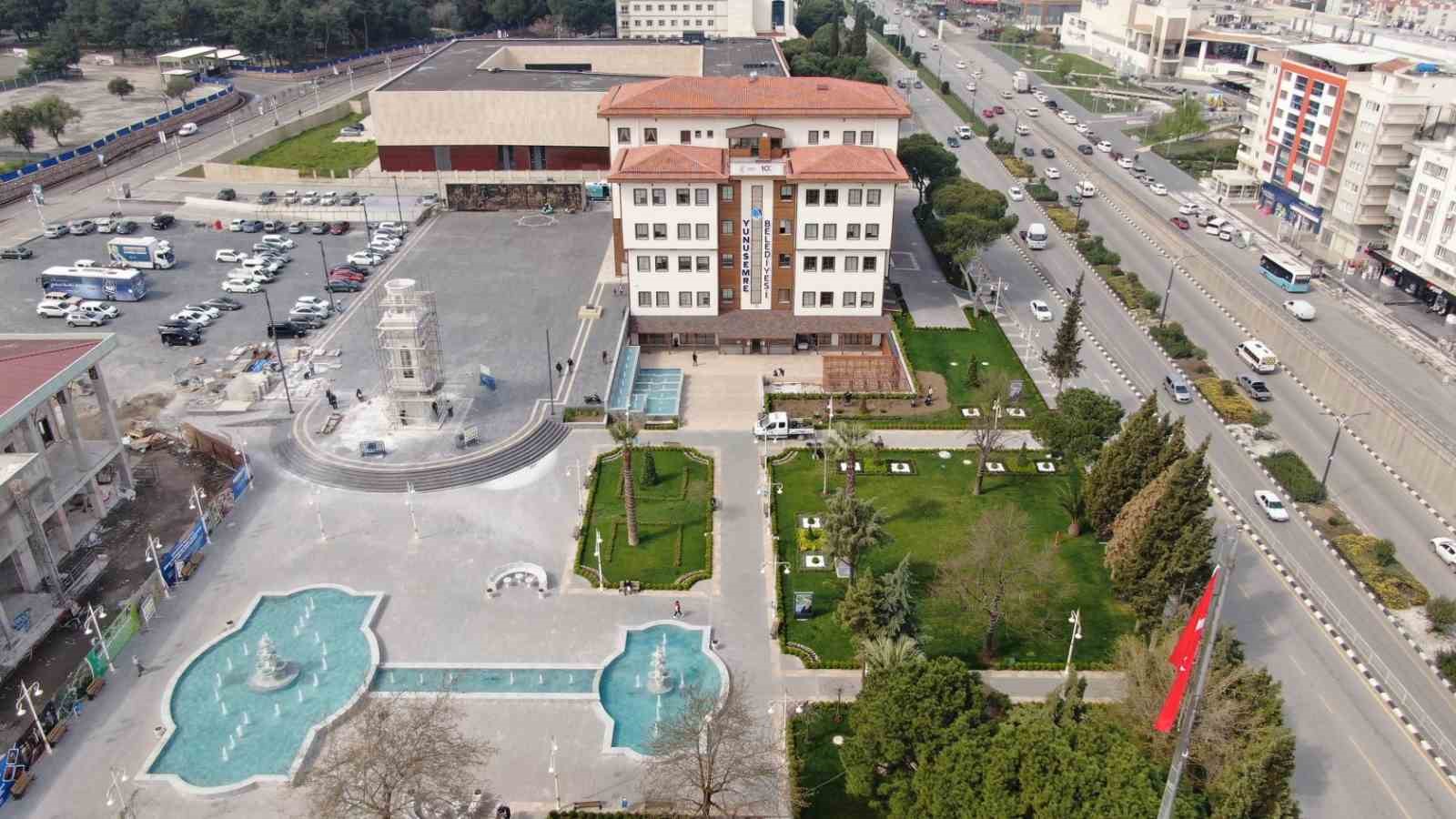 Manisa&rsquo;nın tek yeşil binası Yunusemre Belediyesi
