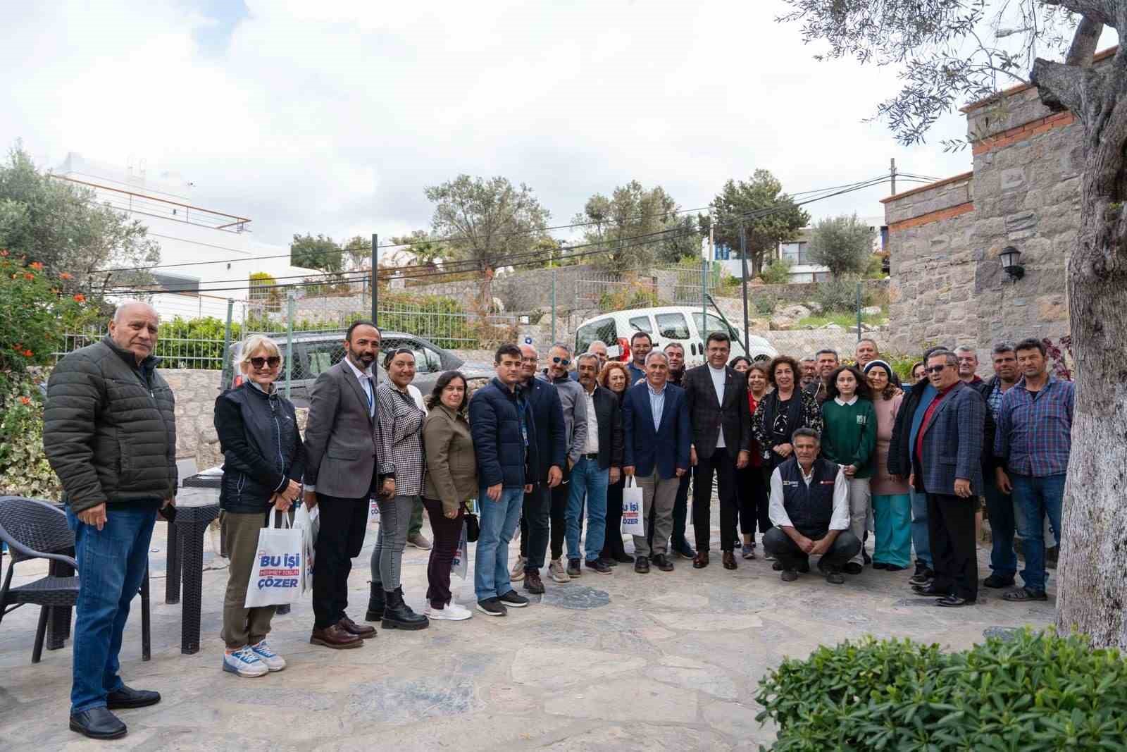 Cumhur İttifakı Bodrum Belediye Başkan Adayı Tosun&rsquo;dan &ldquo;hizmet seferberliği&rdquo; s&ouml;z&uuml;
