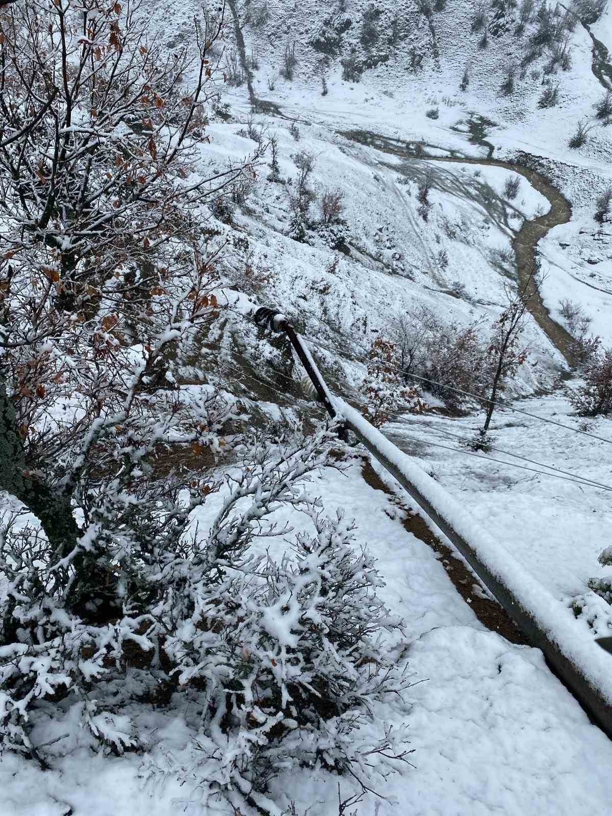 VEDAŞ’tan zorlu kış mesaisi