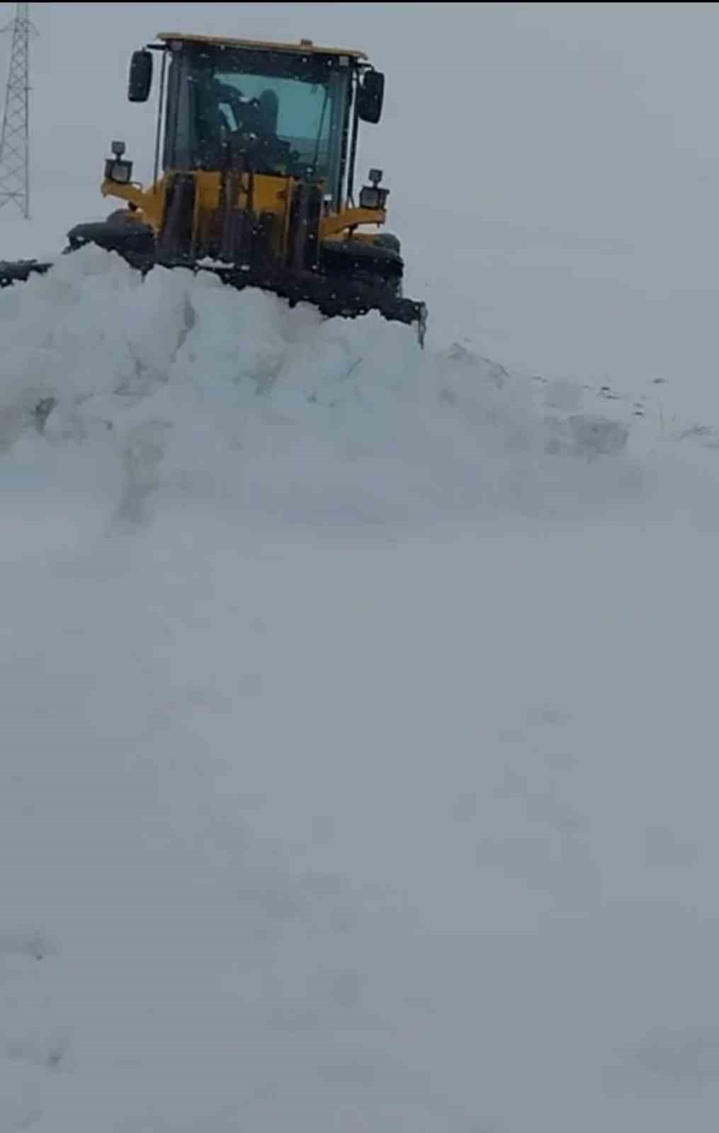 Bitlis’te İl Özel İdaresi ekiplerinin karla mücadelesi devam ediyor
