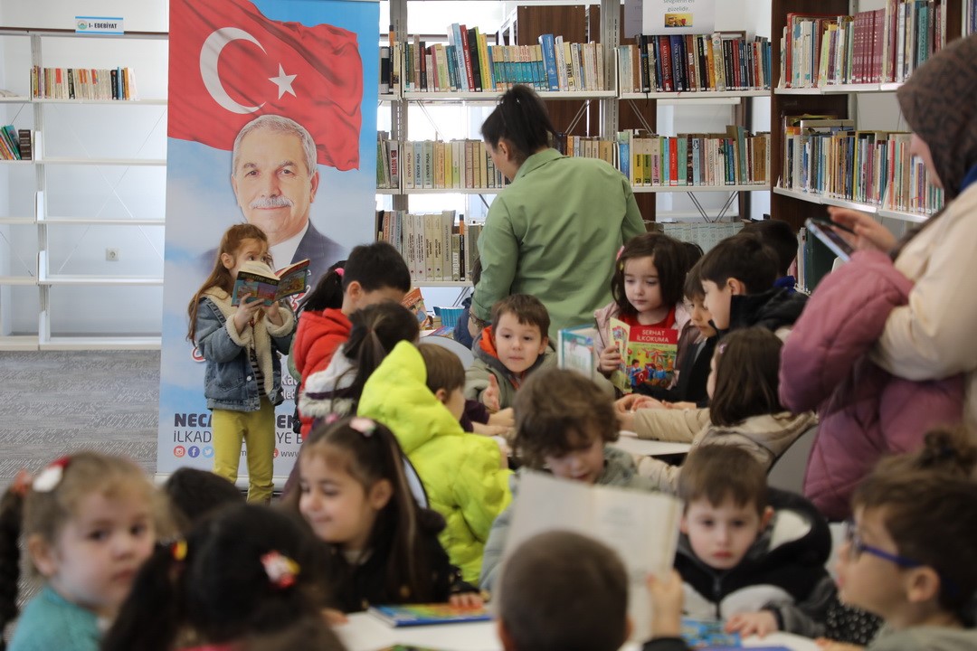 İlkadım’da çocuklara kütüphane sevgisi aşılandı