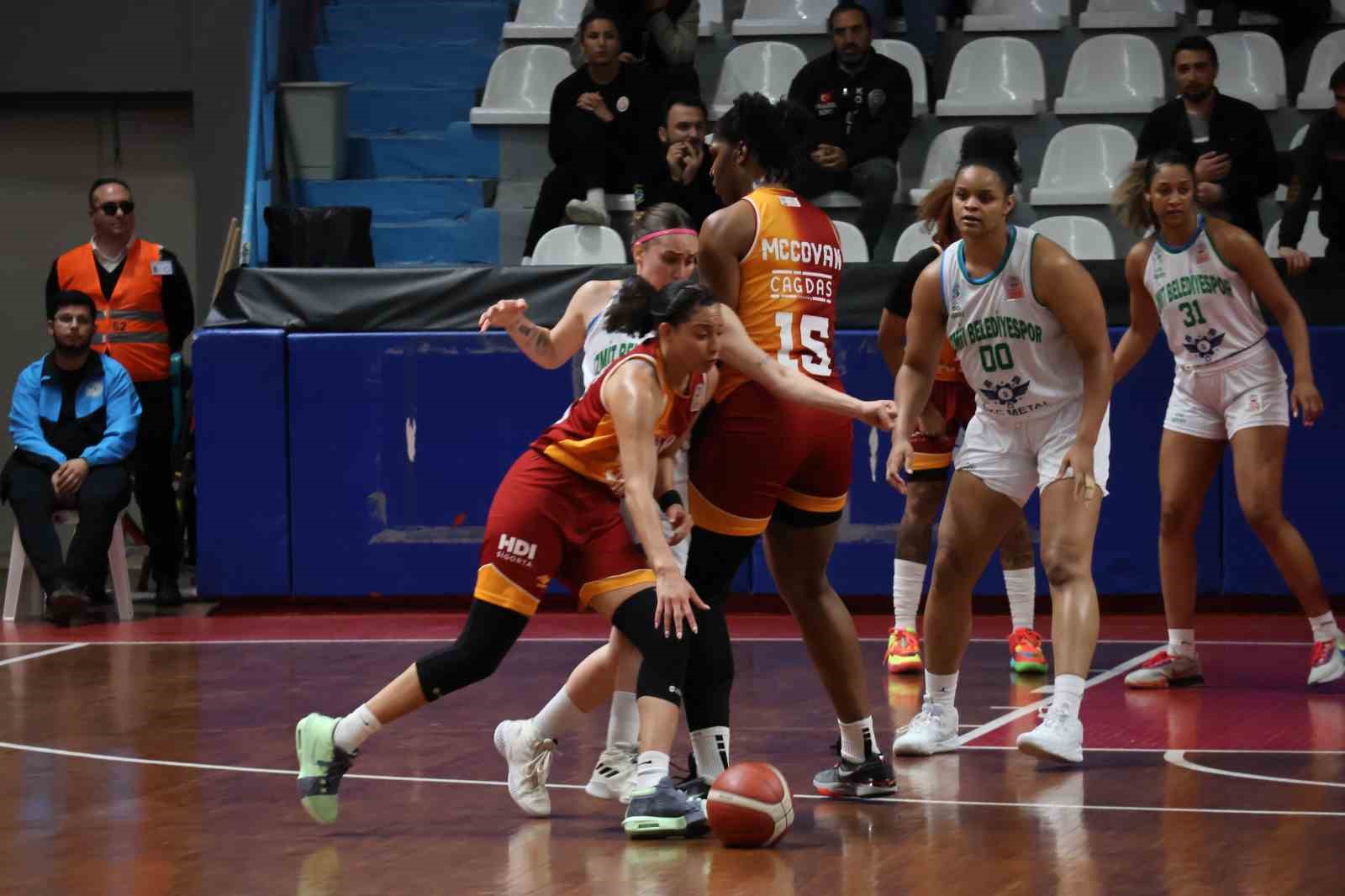 KBSL Play-Off: İzmit Belediyespor: 75 - Galatasaray: 78
