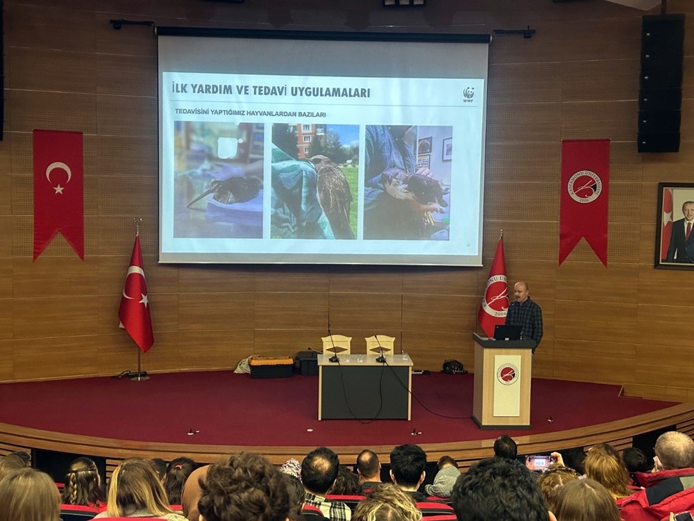 Kastamonu Üniversitesi’nde “Yabani Hayvanlarda İlk Yardım ve Rehabilitasyon” çalıştayı düzenlendi
