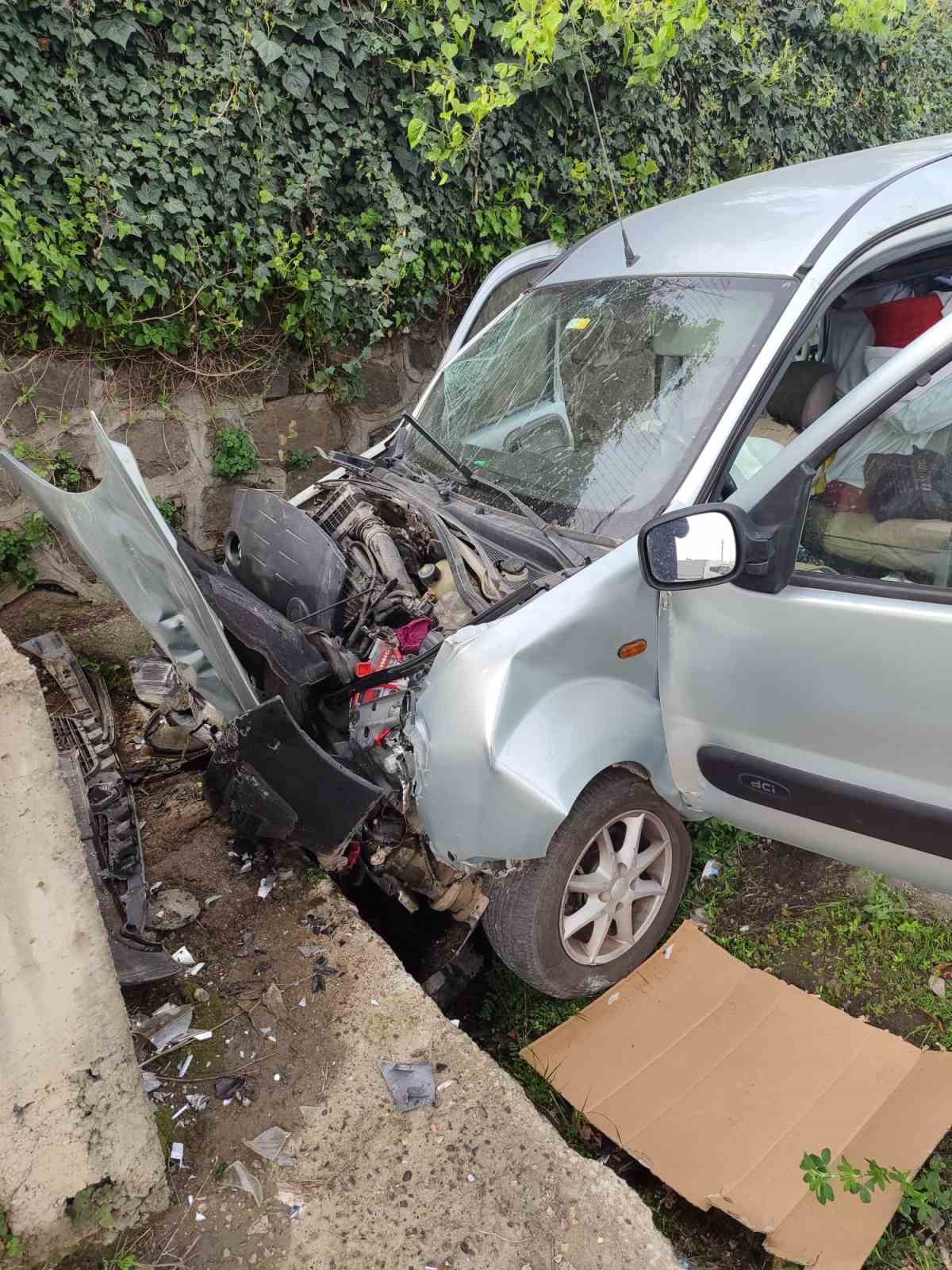Giresun’da trafik kazası 1 ölü 2 yaralı
