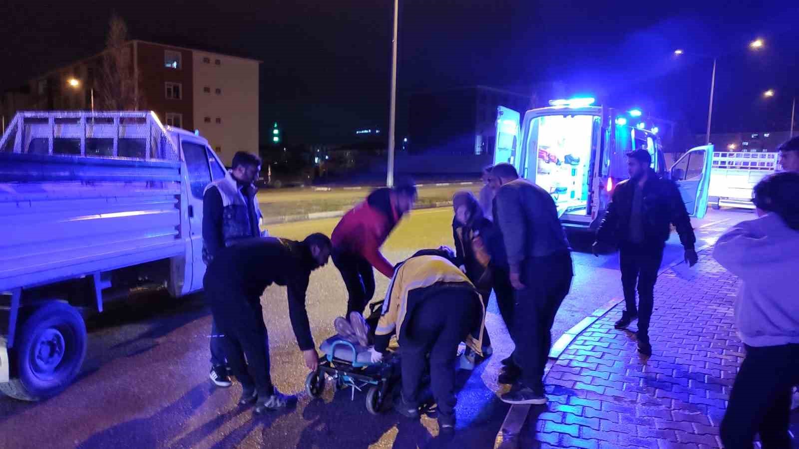 Erzincan’da trafik kazası: 2 yaralı
