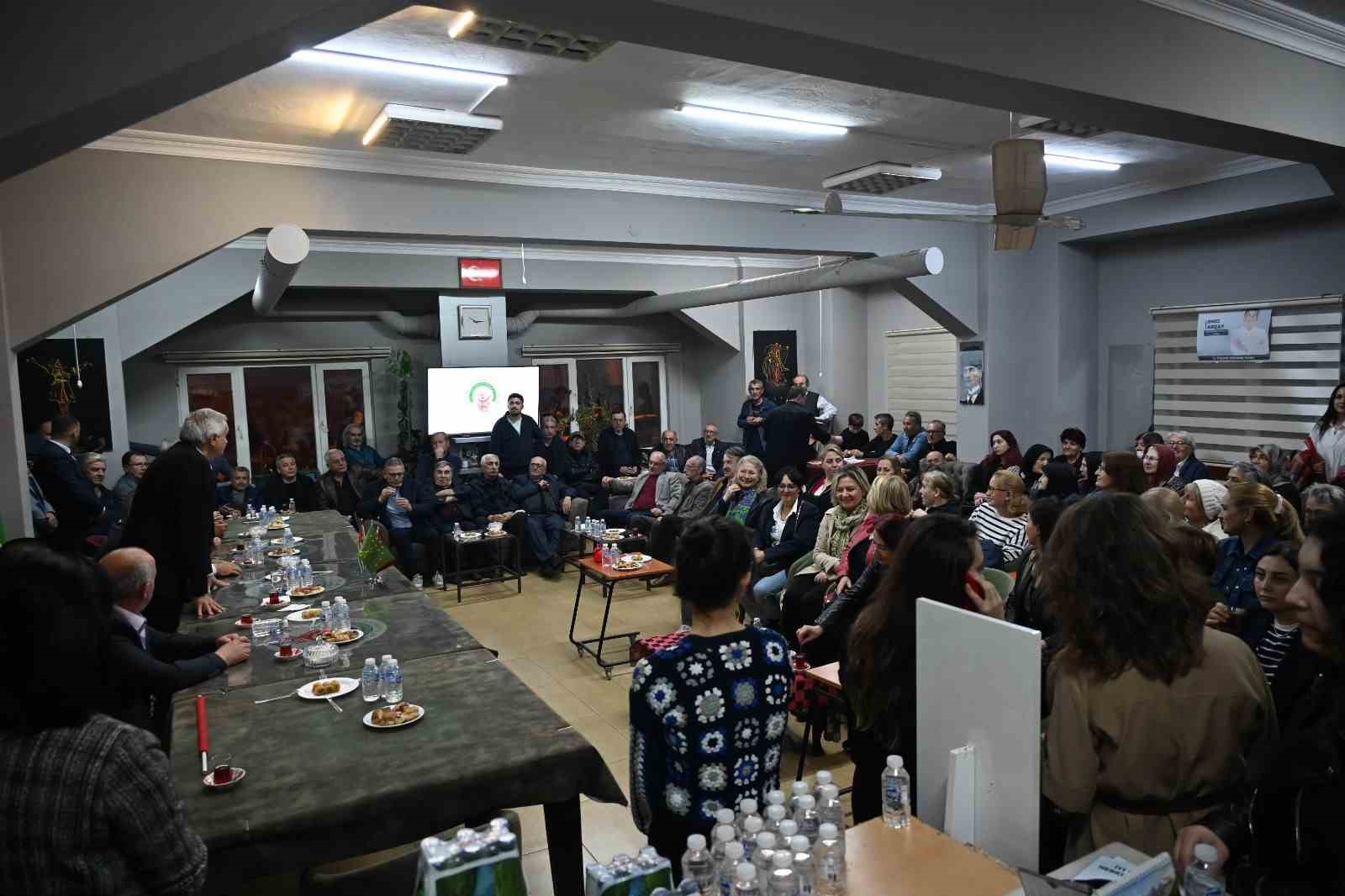 Başkan Bakkalcıoğlu Kuzey Kafkasya Kültür Derneği’ni ziyaret etti
