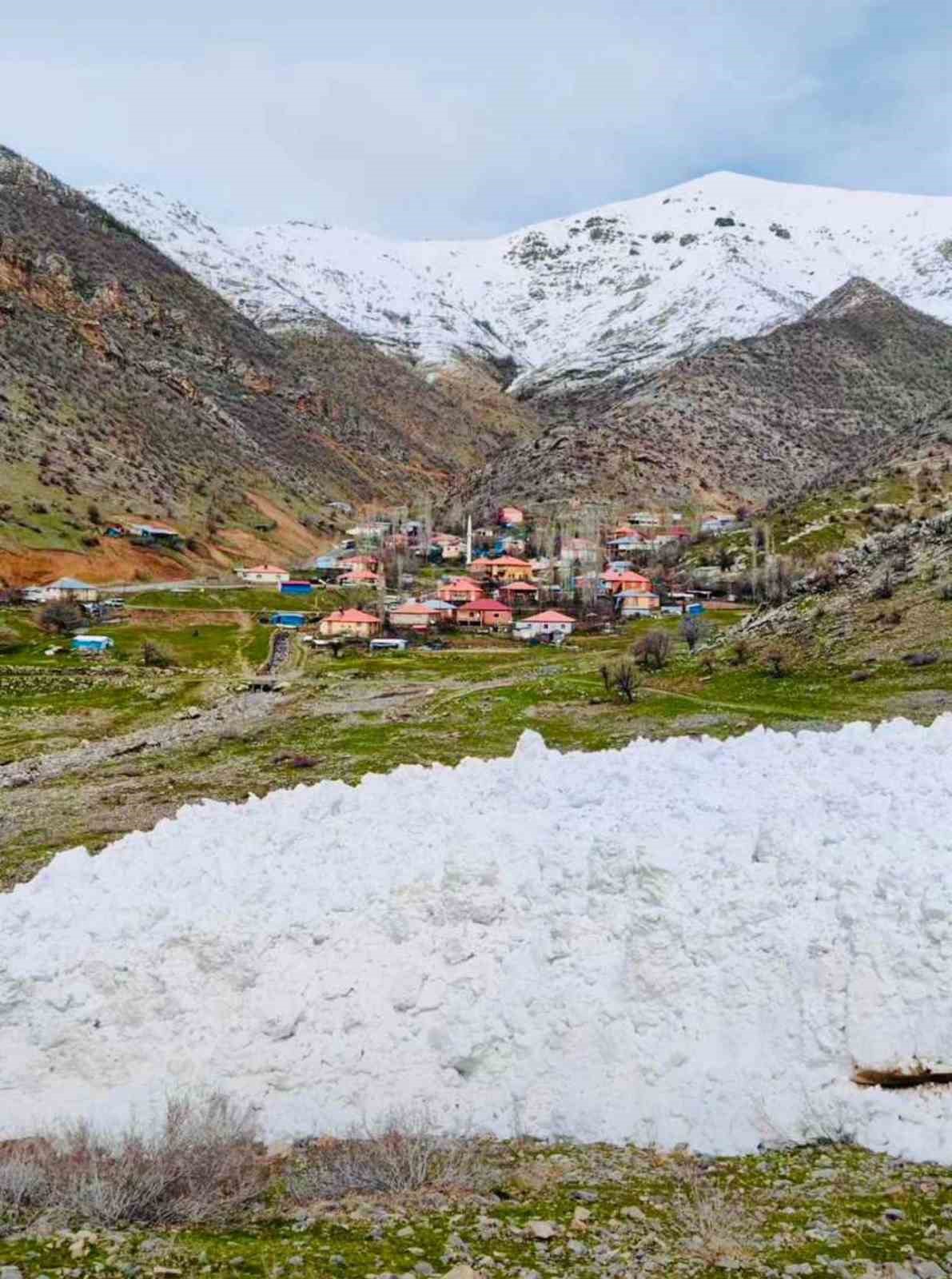 Yağış değil, sıcak hava çığ düşmesine neden oldu
