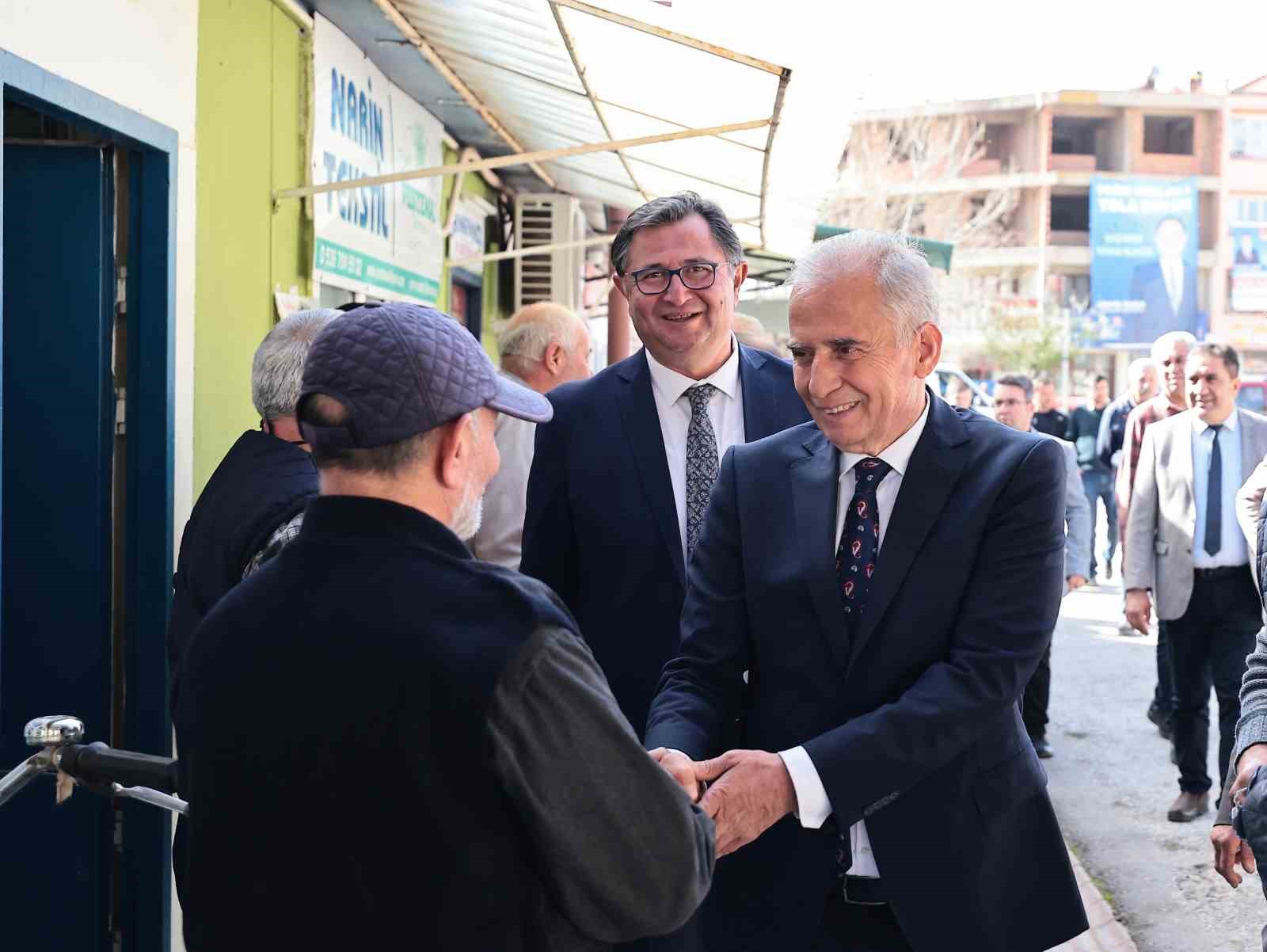 Tavas, Serinhisar ve Beyağa&ccedil;&rsquo;ta Başkan Zolan sevgisi

