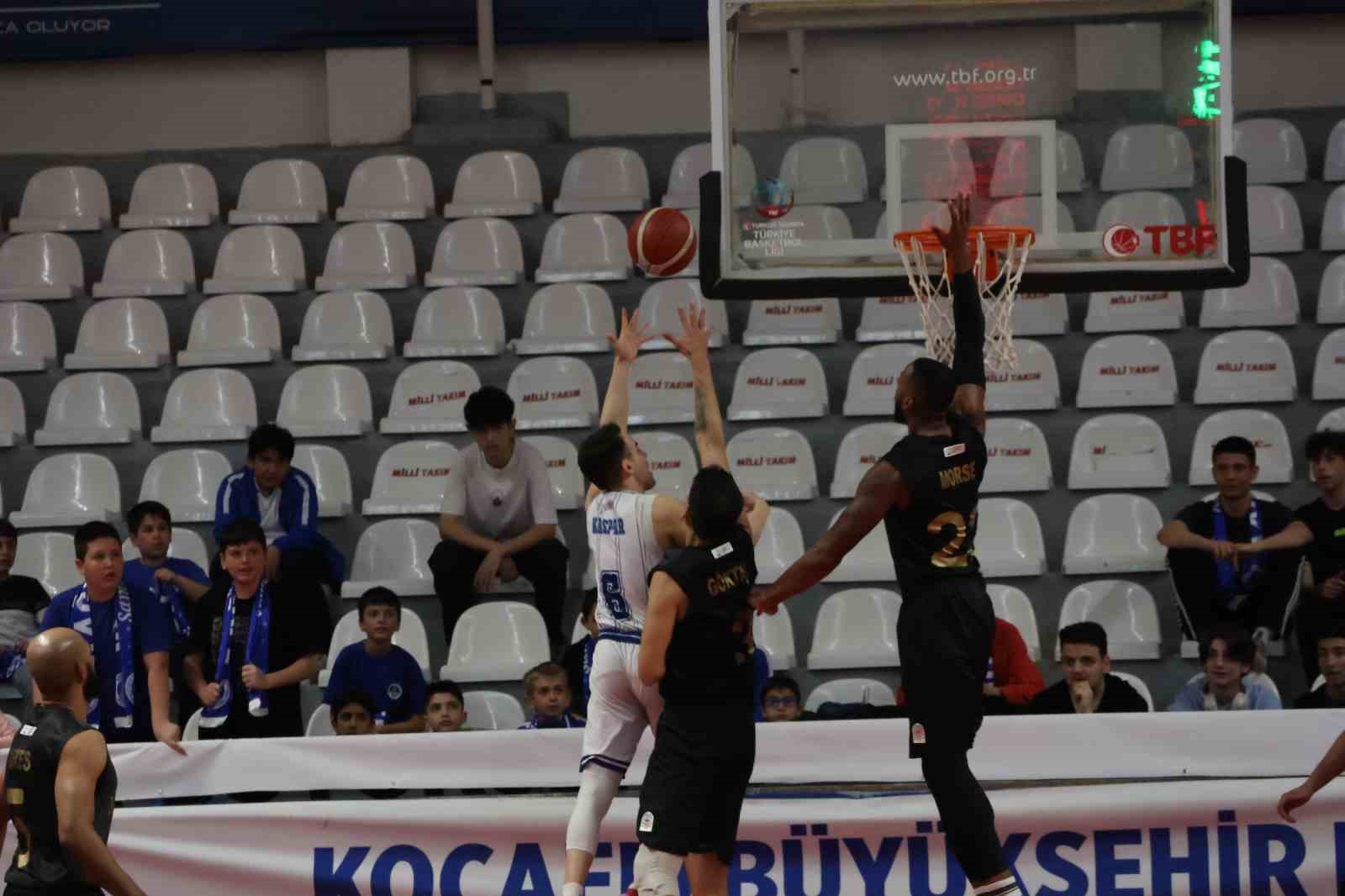 Türkiye Basketbol Ligi: Kocaeli Büyükşehir Belediye Kağıtspor: 82 - Esenler Erokspor: 85
