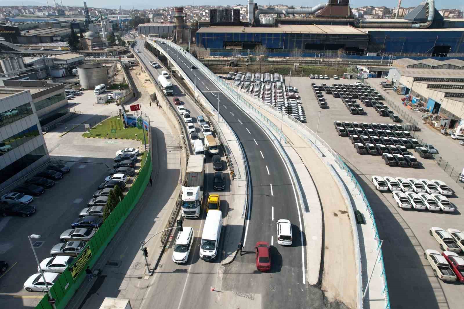 Darıca Osmangazi ilave köprüsü trafiğe açıldı
