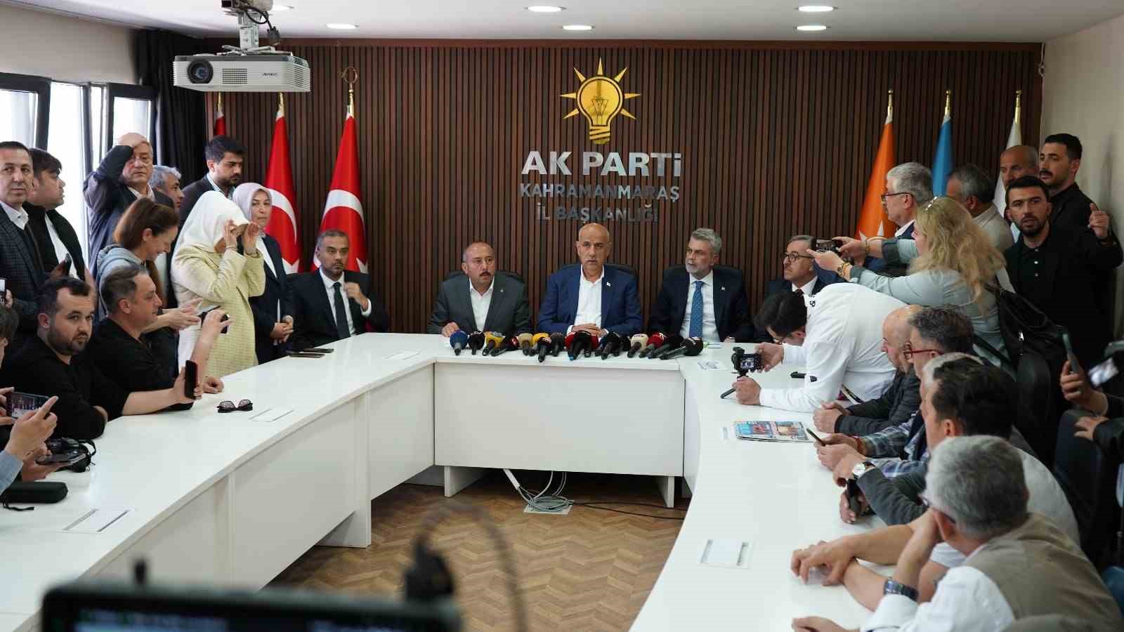 AK Parti Kahramanmaraş Milletvekili Kirişci: "Seçmenlerin iradesine büyük bir saygımız var"
