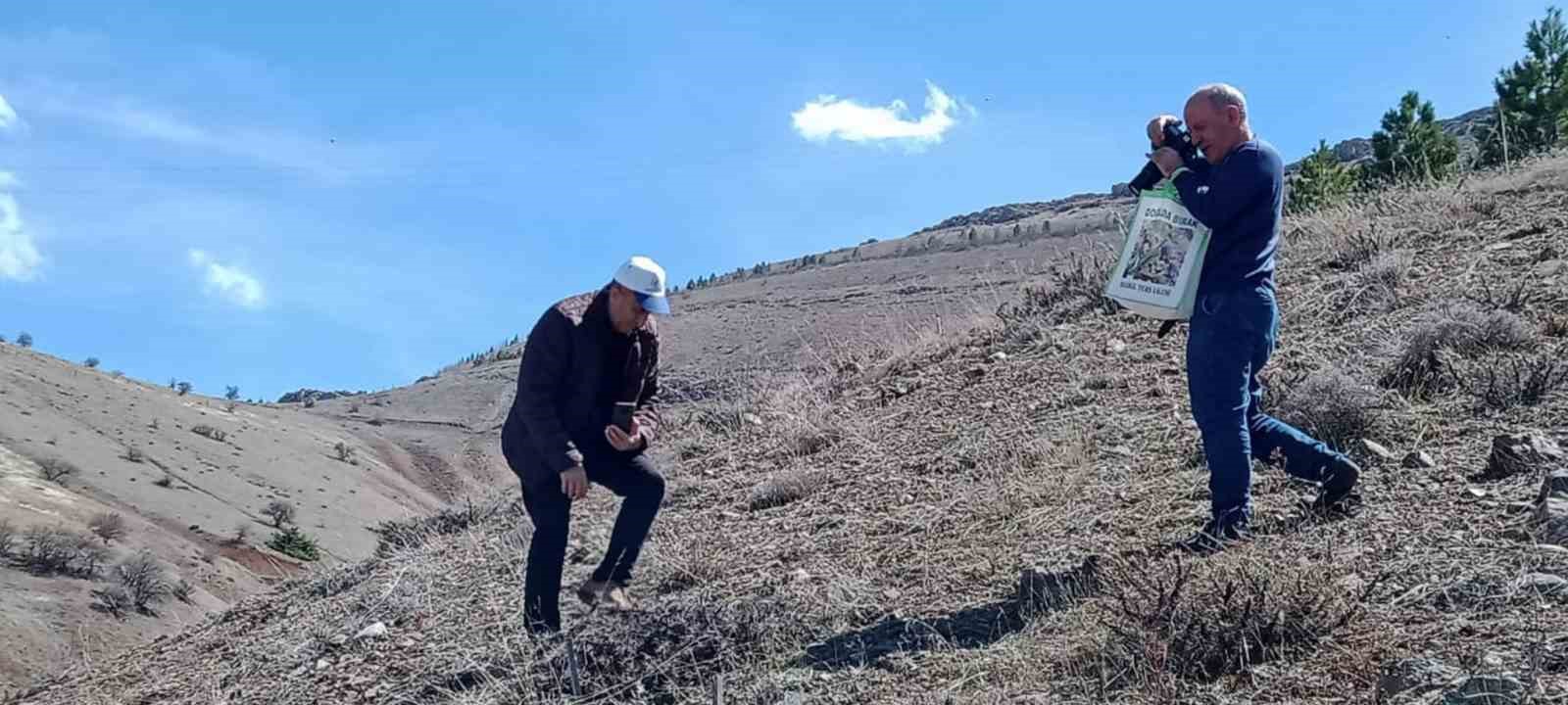 Elazığ’da ’Baskil ters lalesi’  izleme çalışması yapıldı