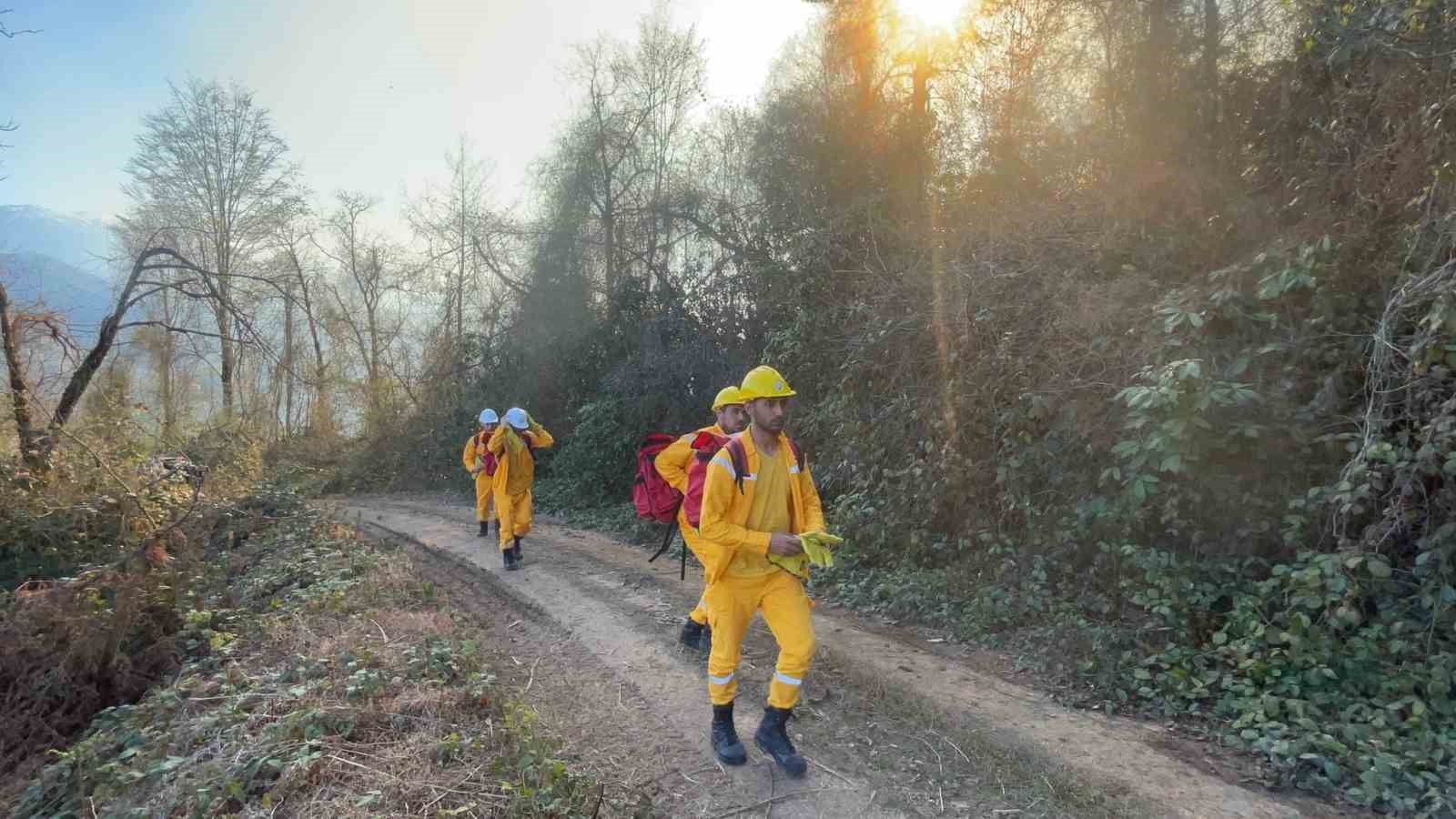 Artvin’de çıkan orman yangınında bir kişi gözaltına alındı
