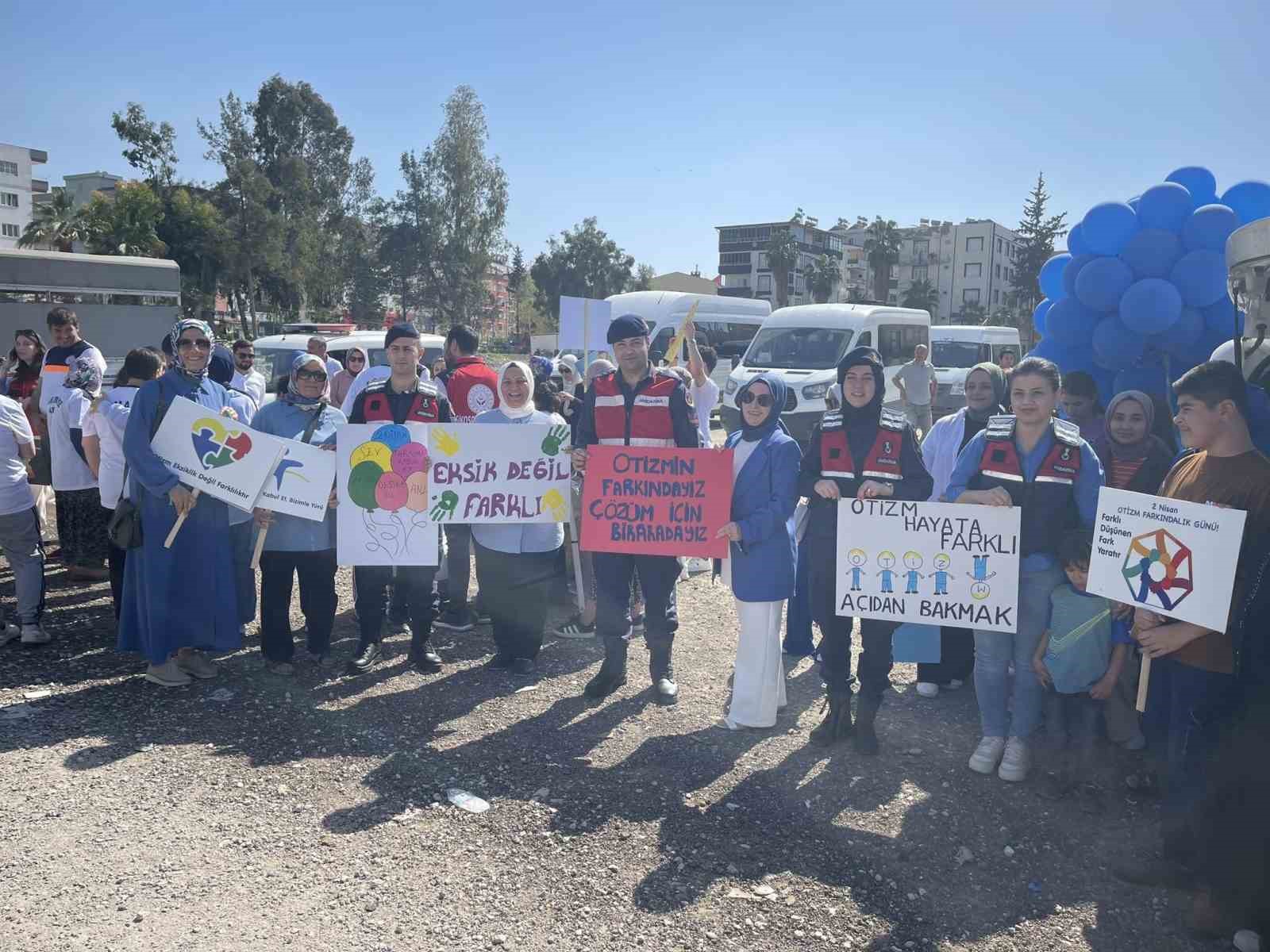 Osmaniye’de dünya otizm farkındalık günü yürüyüşü yapıldı